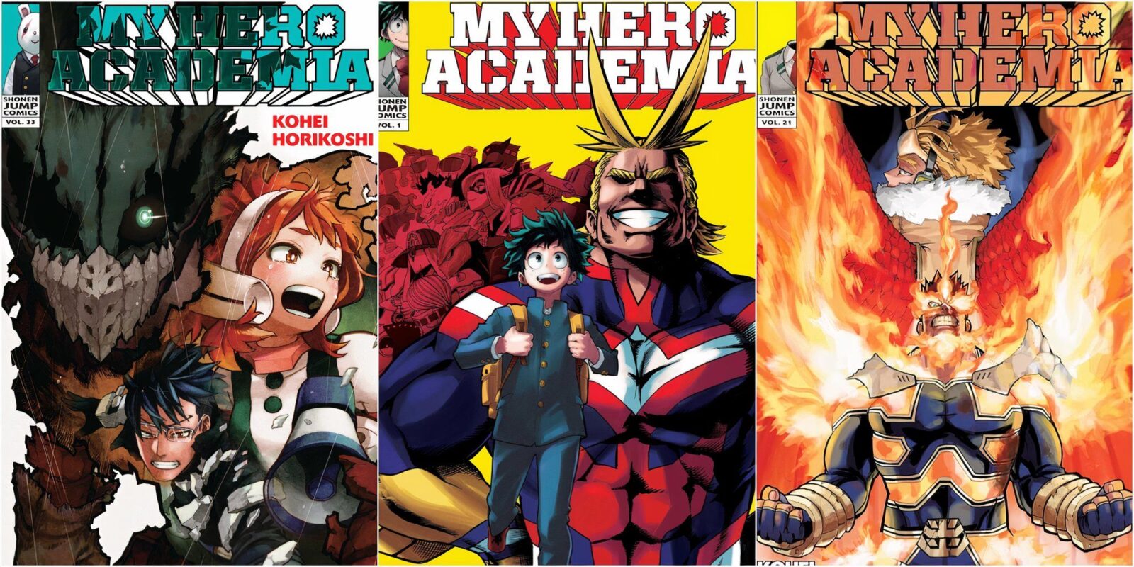 Best Manga Covers In My Hero Academia