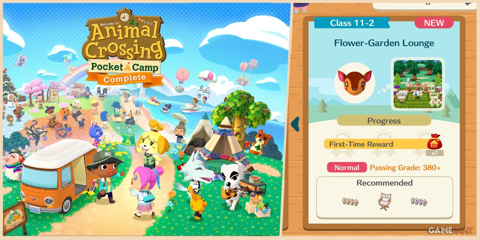 Flower-Garden Lounge Class Guide in Animal Crossing: Pocket Camp Complete