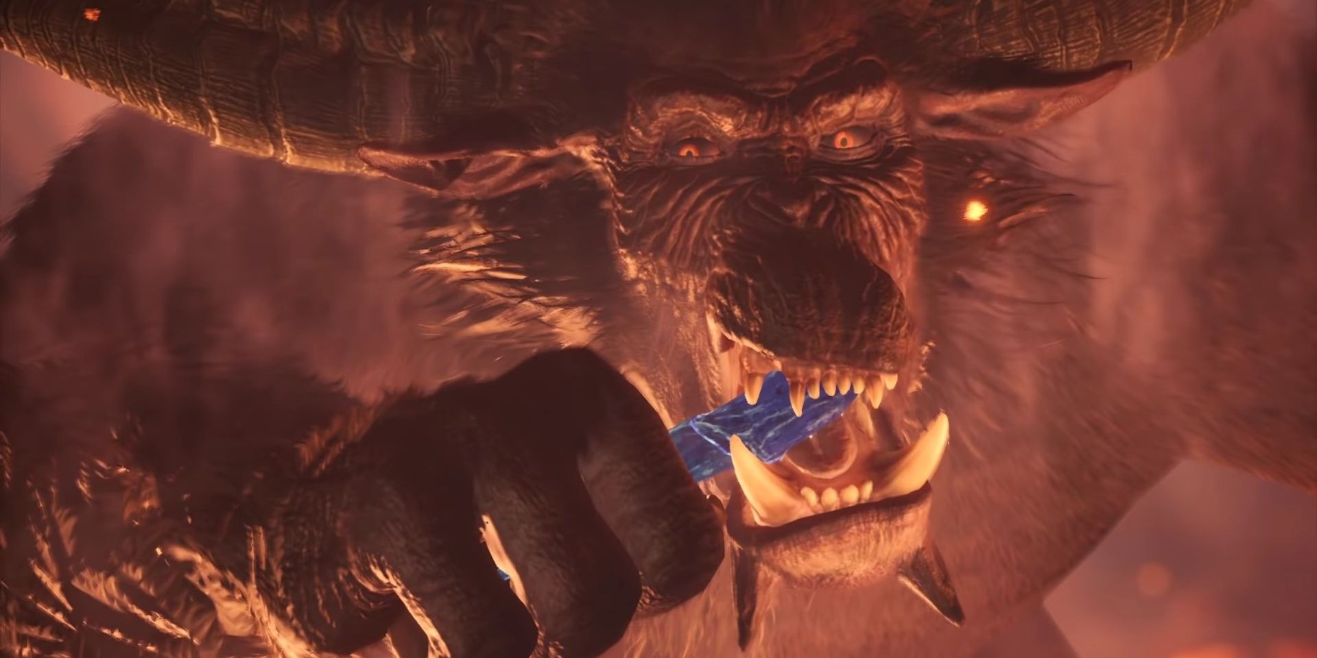 Monster Hunter Rajang Eating Horn