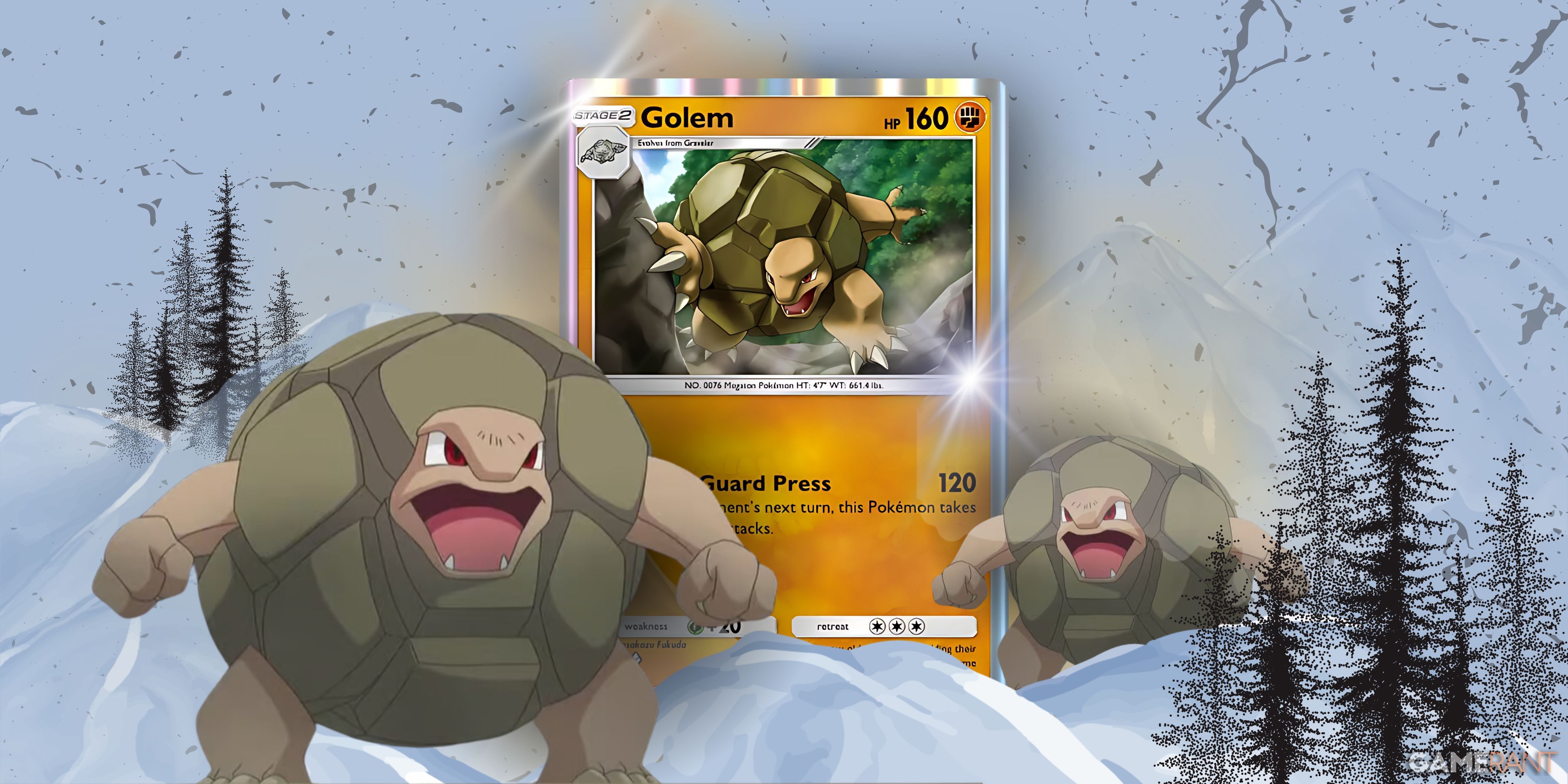 golem card in pokemon tcg pocket.