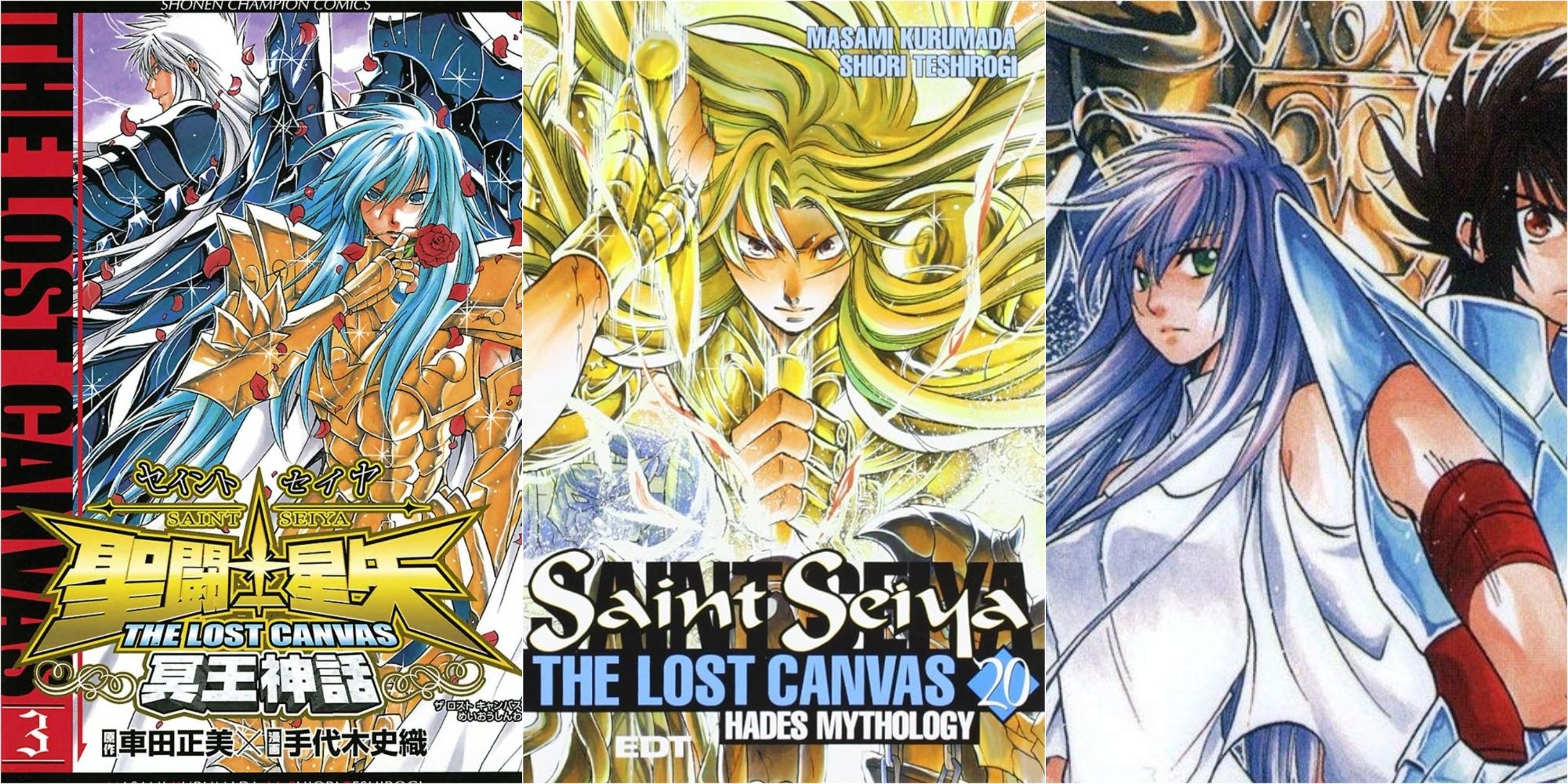 Saint Seiya Lost Canvas Manga