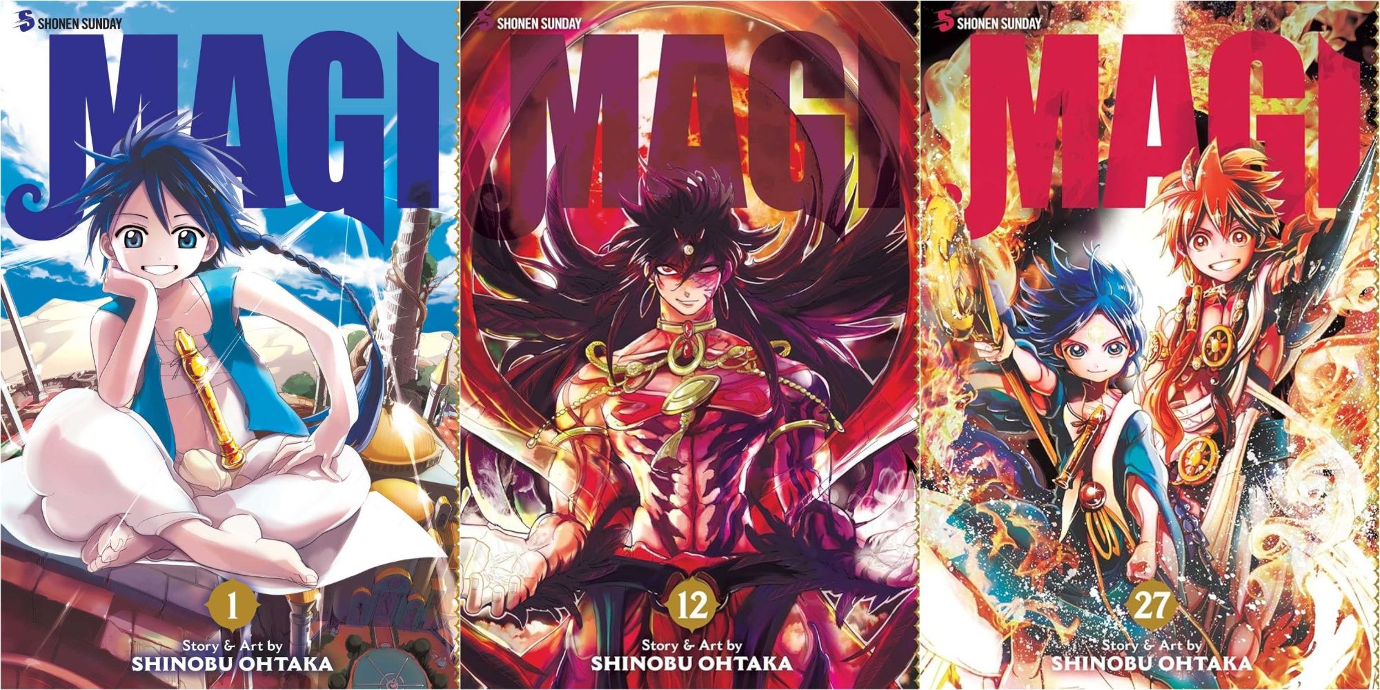 Magi Series covers