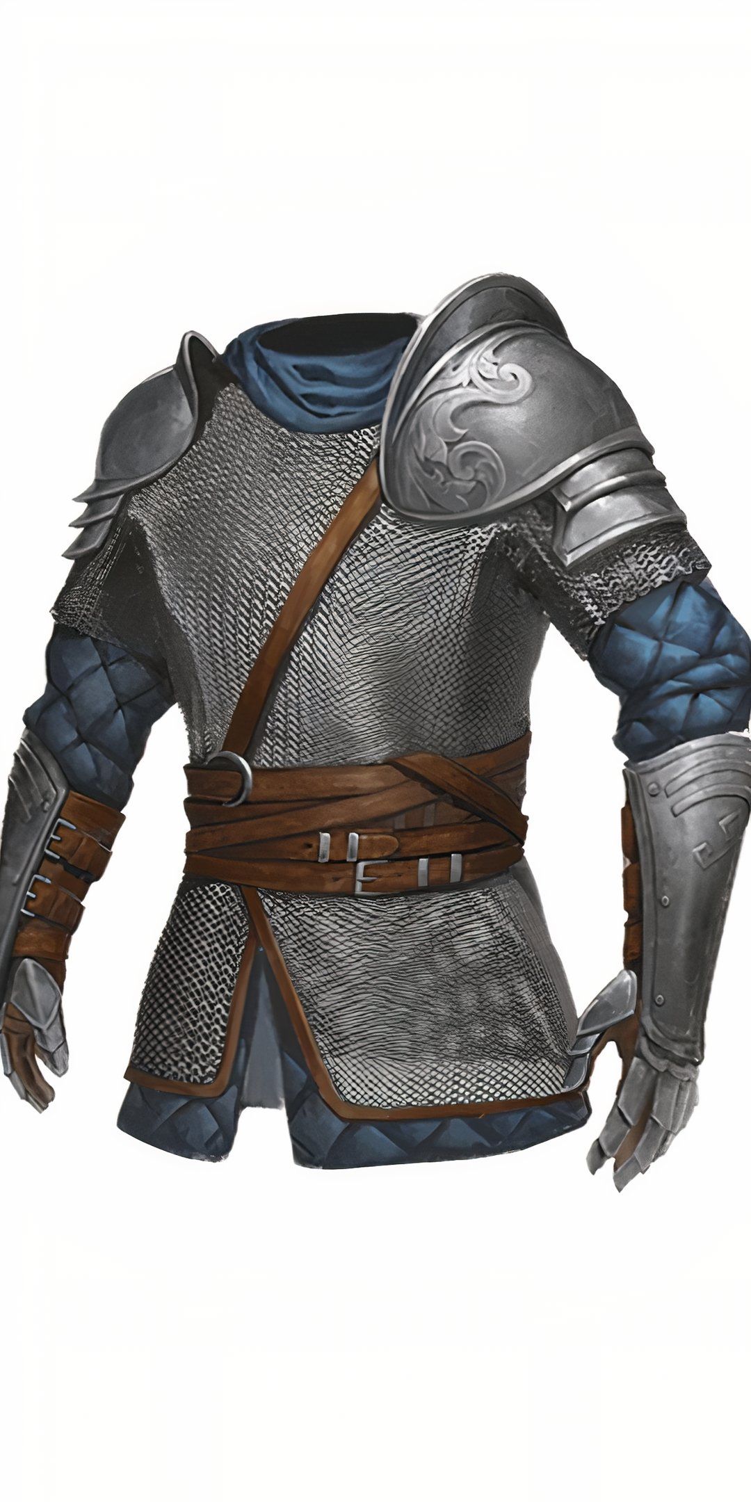 A set of chain mail in Dungeons & Dragons.