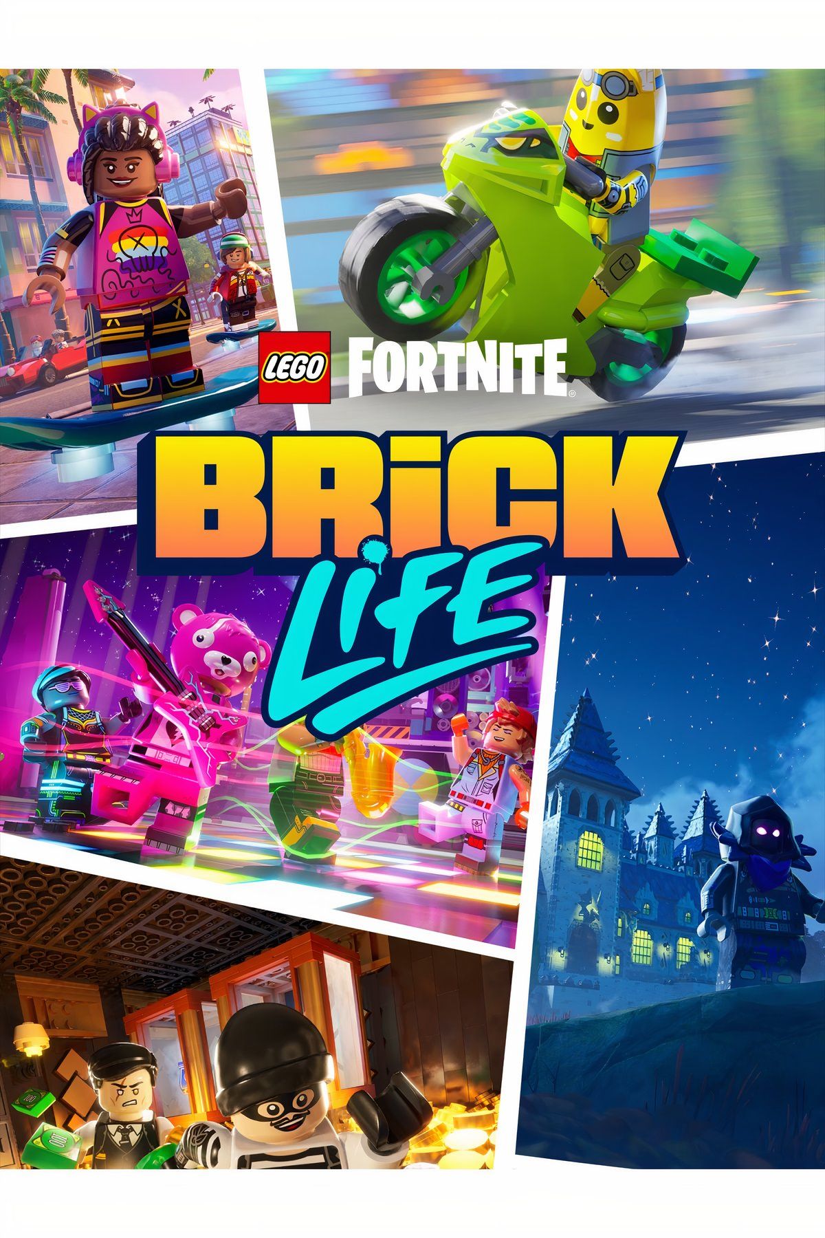 Lego Fortnite Brick Life Tag Page Cover Art