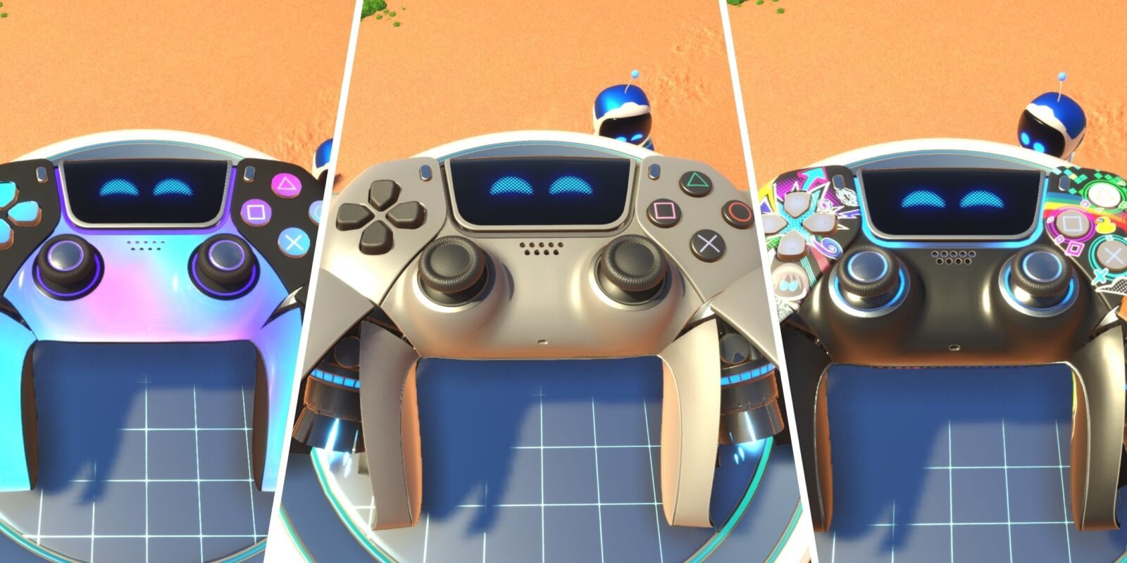 All DualSense Skins In Astro Bot, Ranked