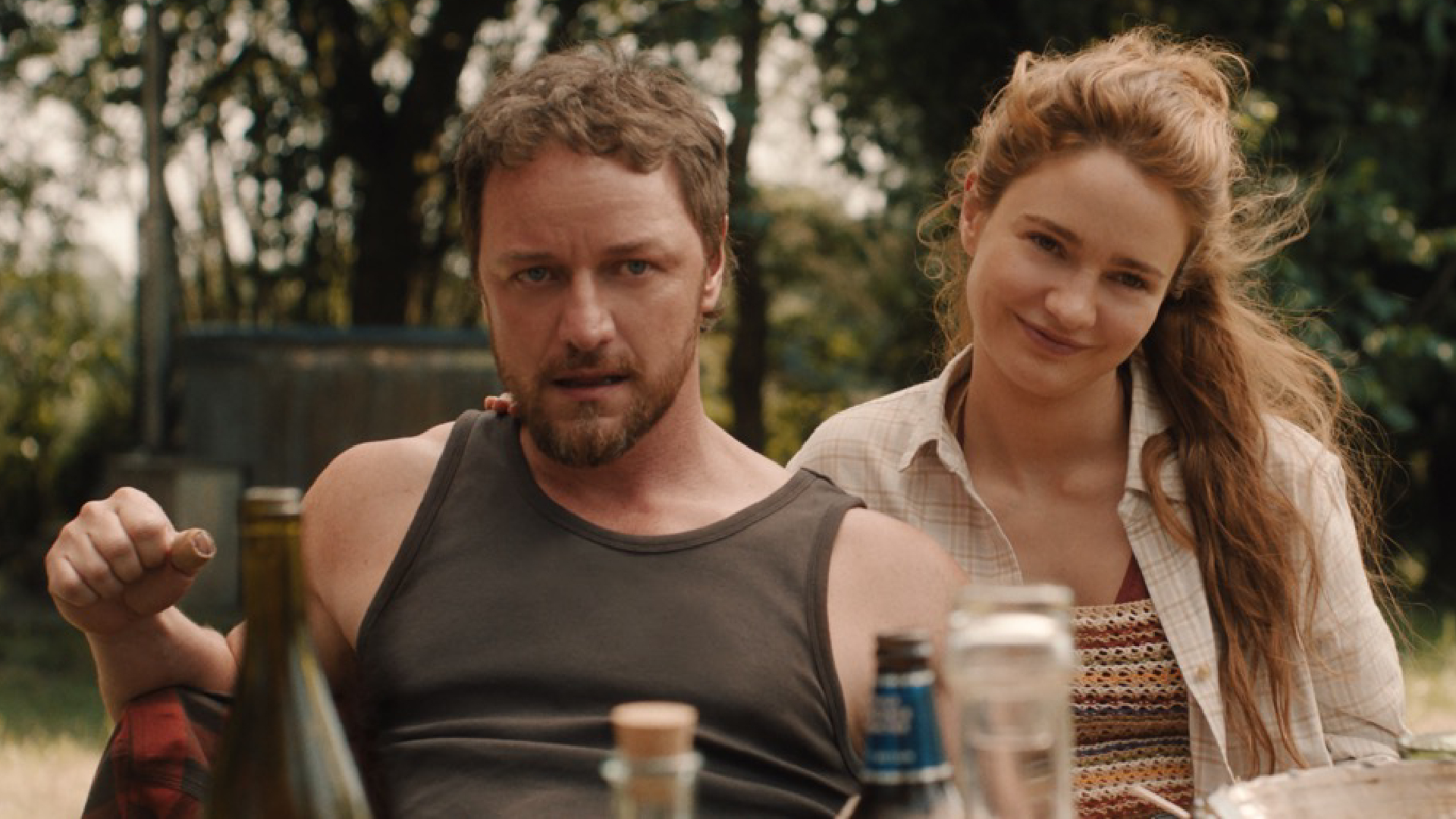 James McAvoy and Aisling Franciosi in Speak No Evil