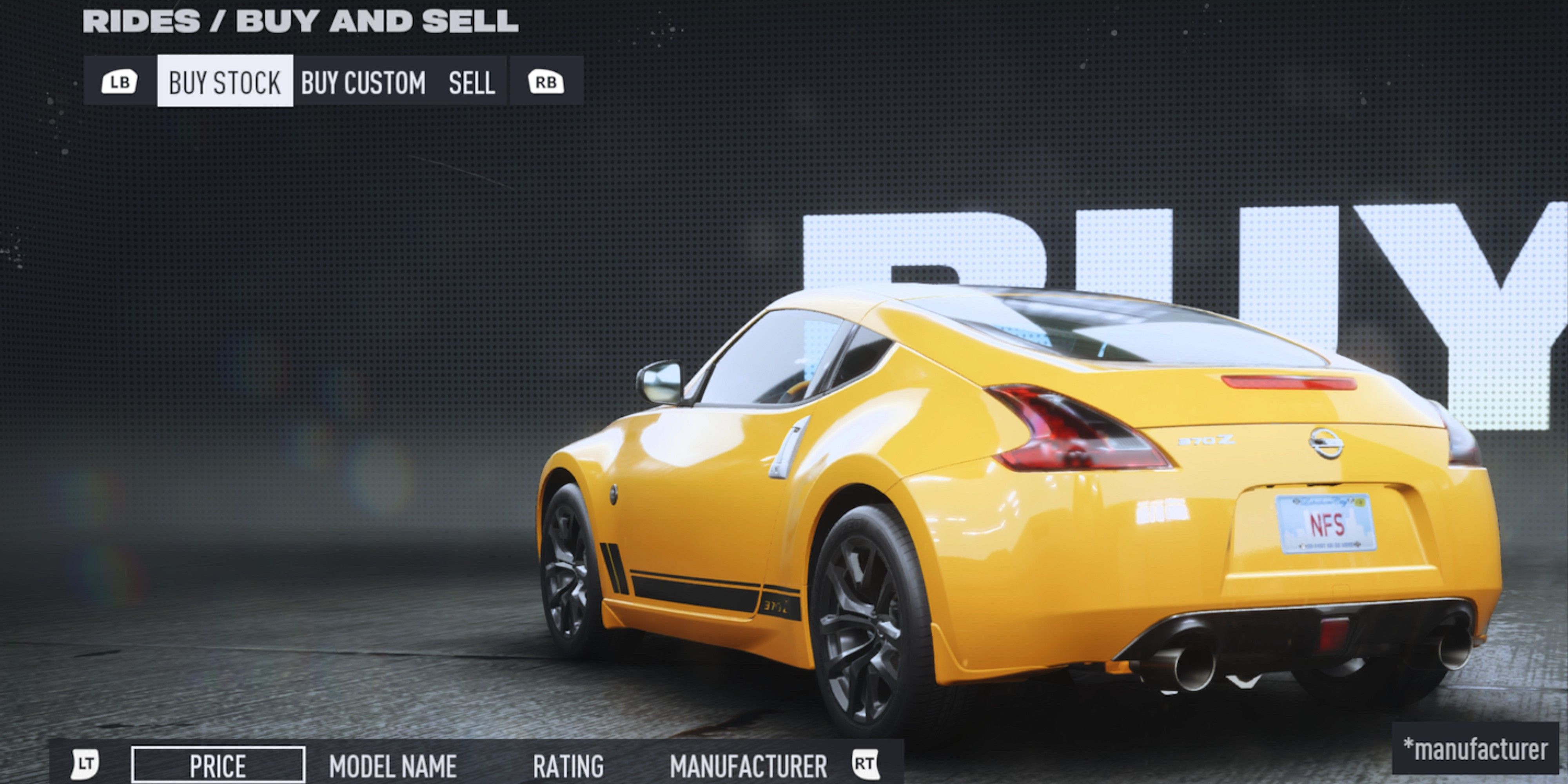 NFS Unbound Nissan 370Z Heritage Edition Z34