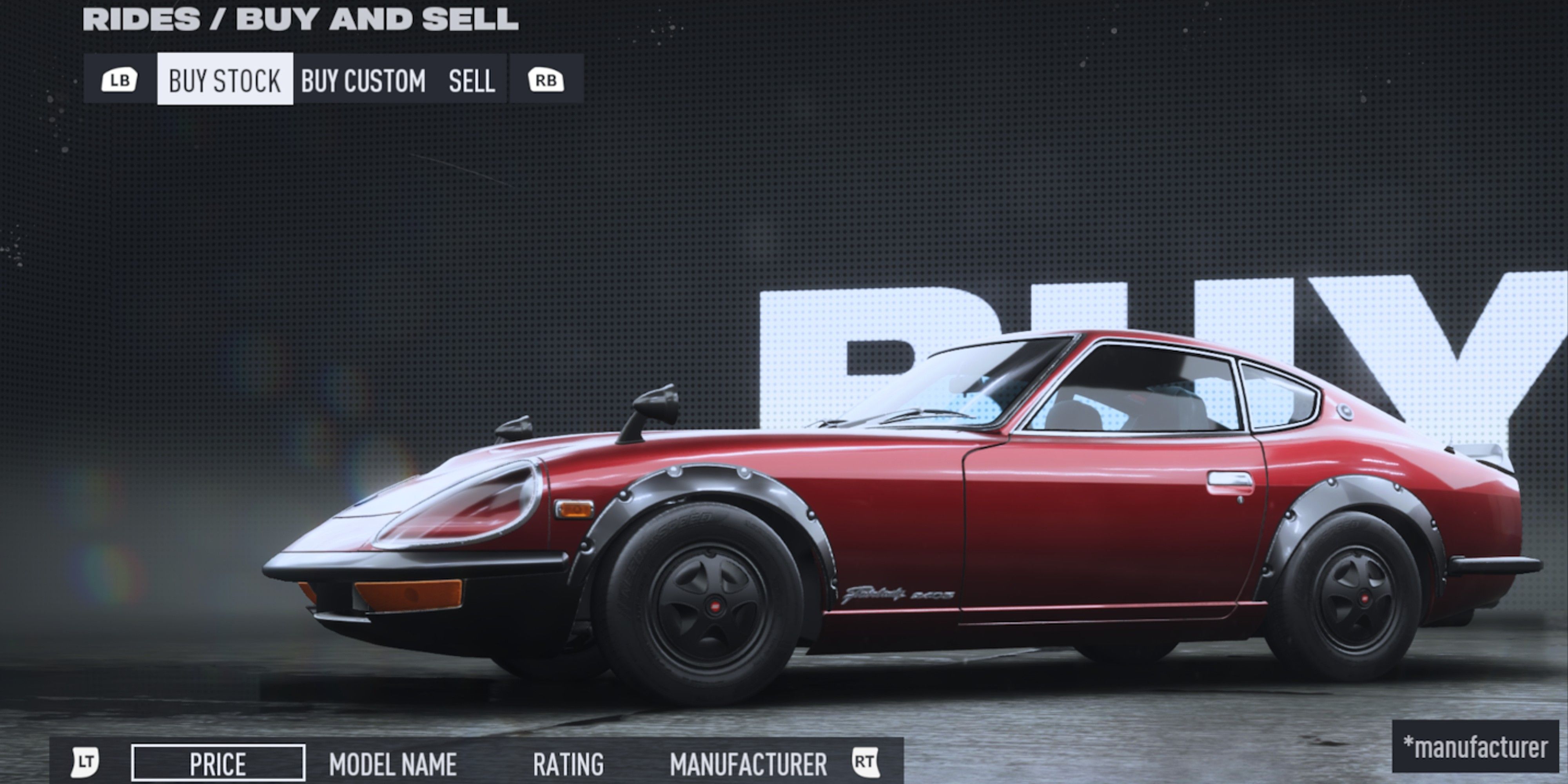 NFS Unbound Nissan Fairlady 240ZG (S30)