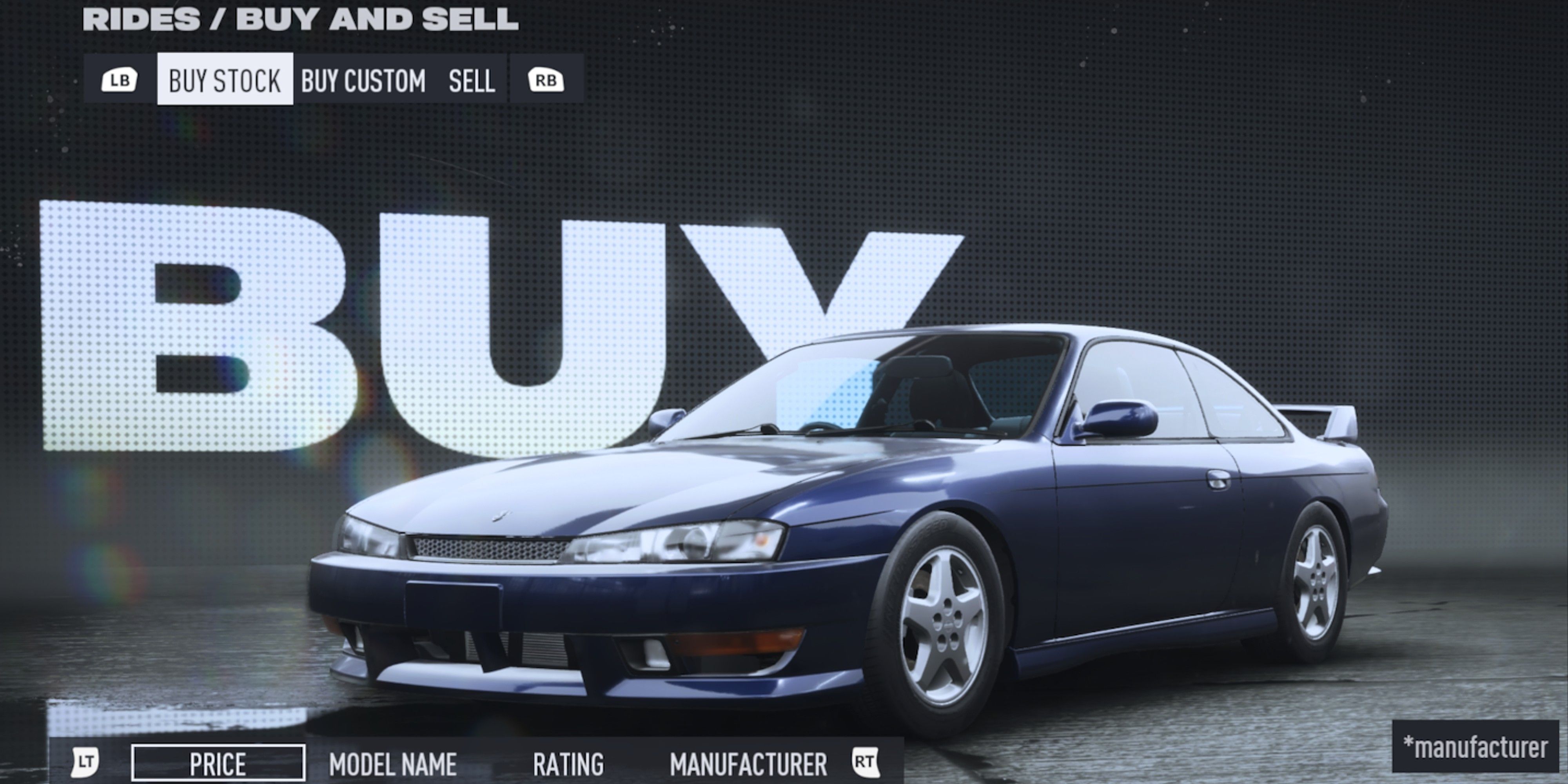 NFS Unbound Nissan Silvia K's Aero (S14)