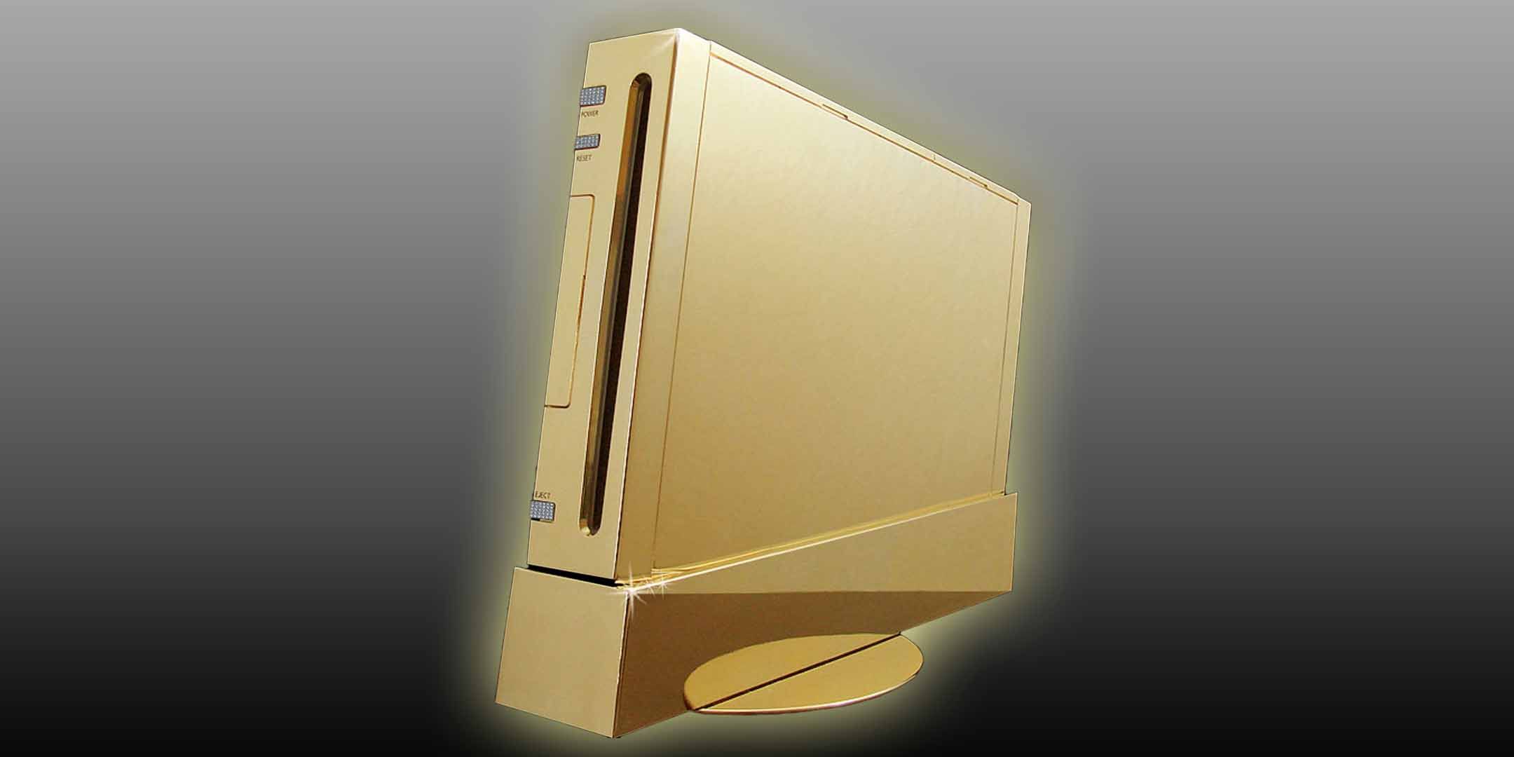 The golden Ninteno Wii