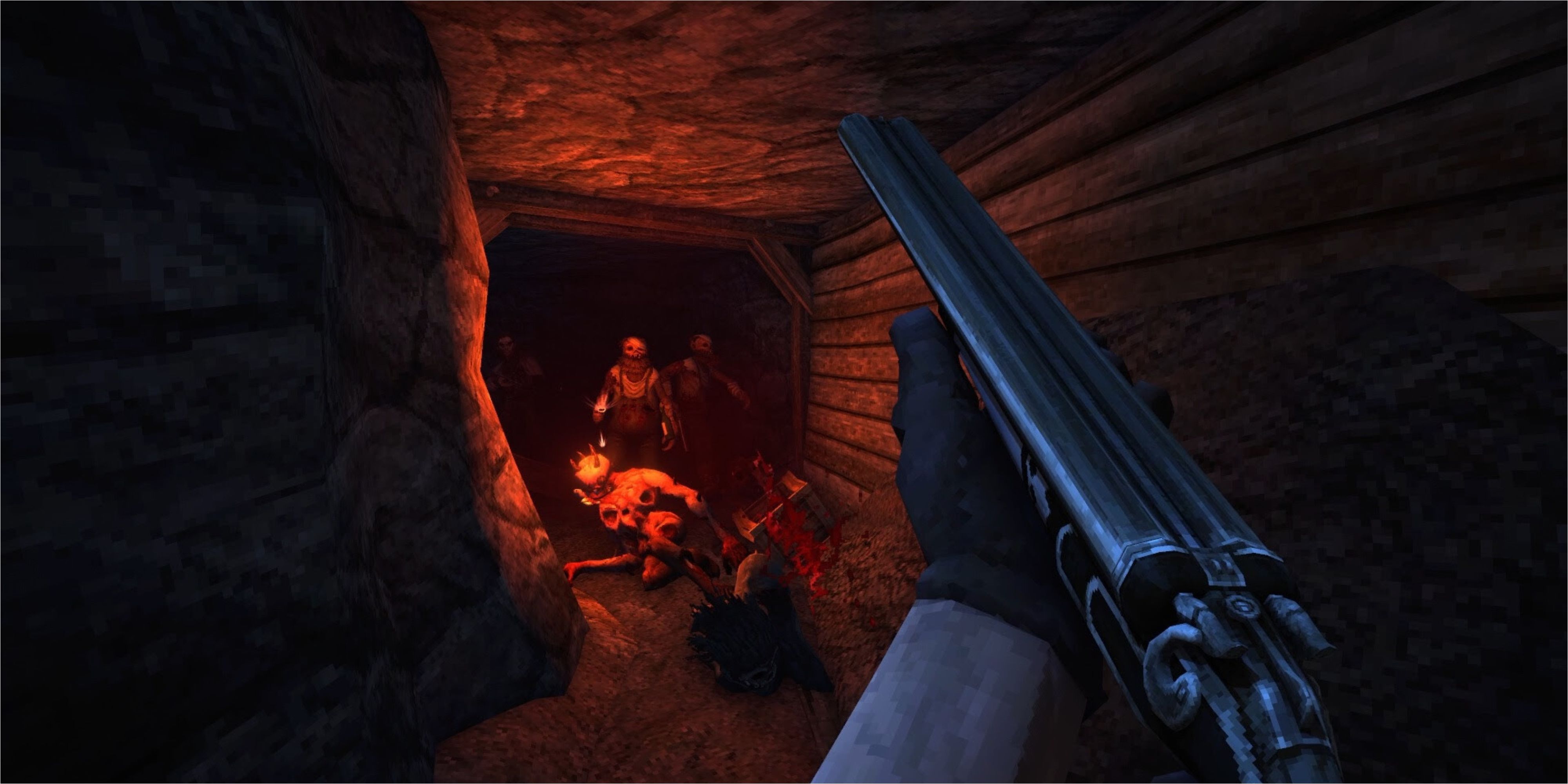 7 Best Games in the Weird West Genre, Ranked Player shoots an enemy with a shotgun