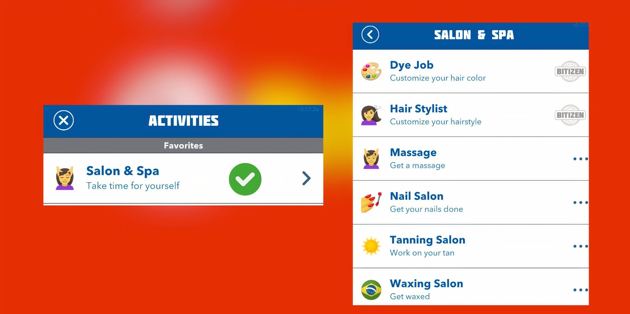 salon & spa bitlife