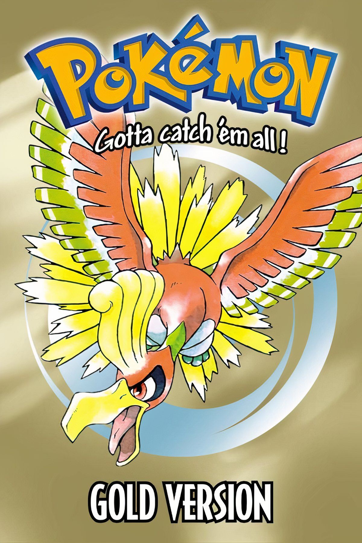 Pokemon Gold Tag Page Cover Art