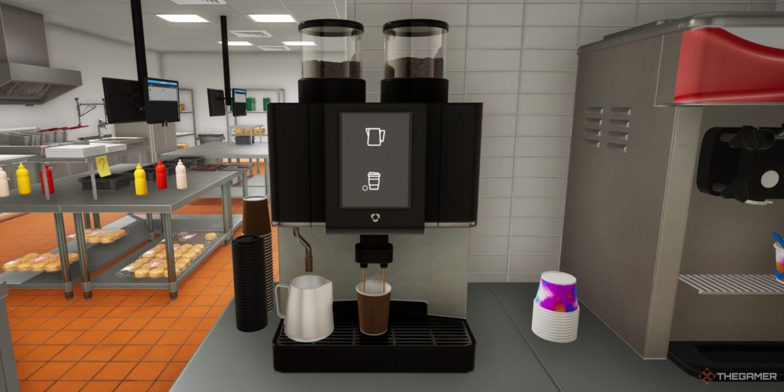 How To Make Coffee And Get Milk In Fast Food Simulator