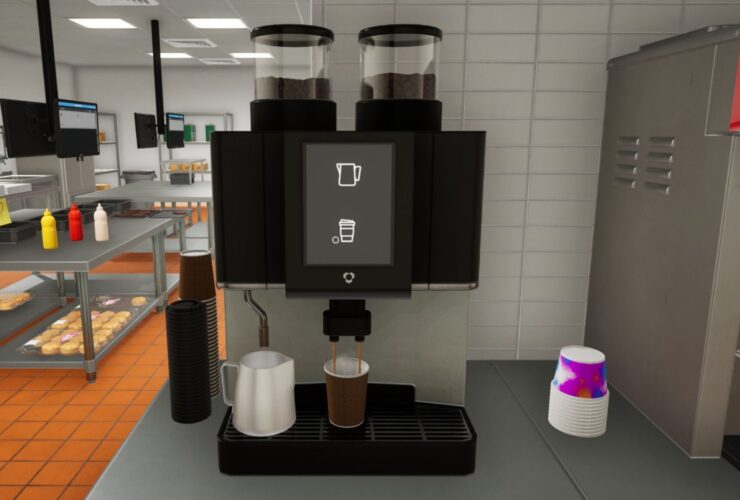 How To Make Coffee And Get Milk In Fast Food Simulator