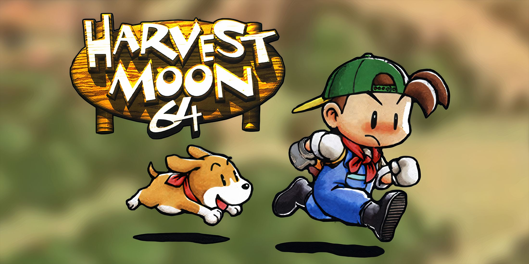 Harvest Moon 64 key art