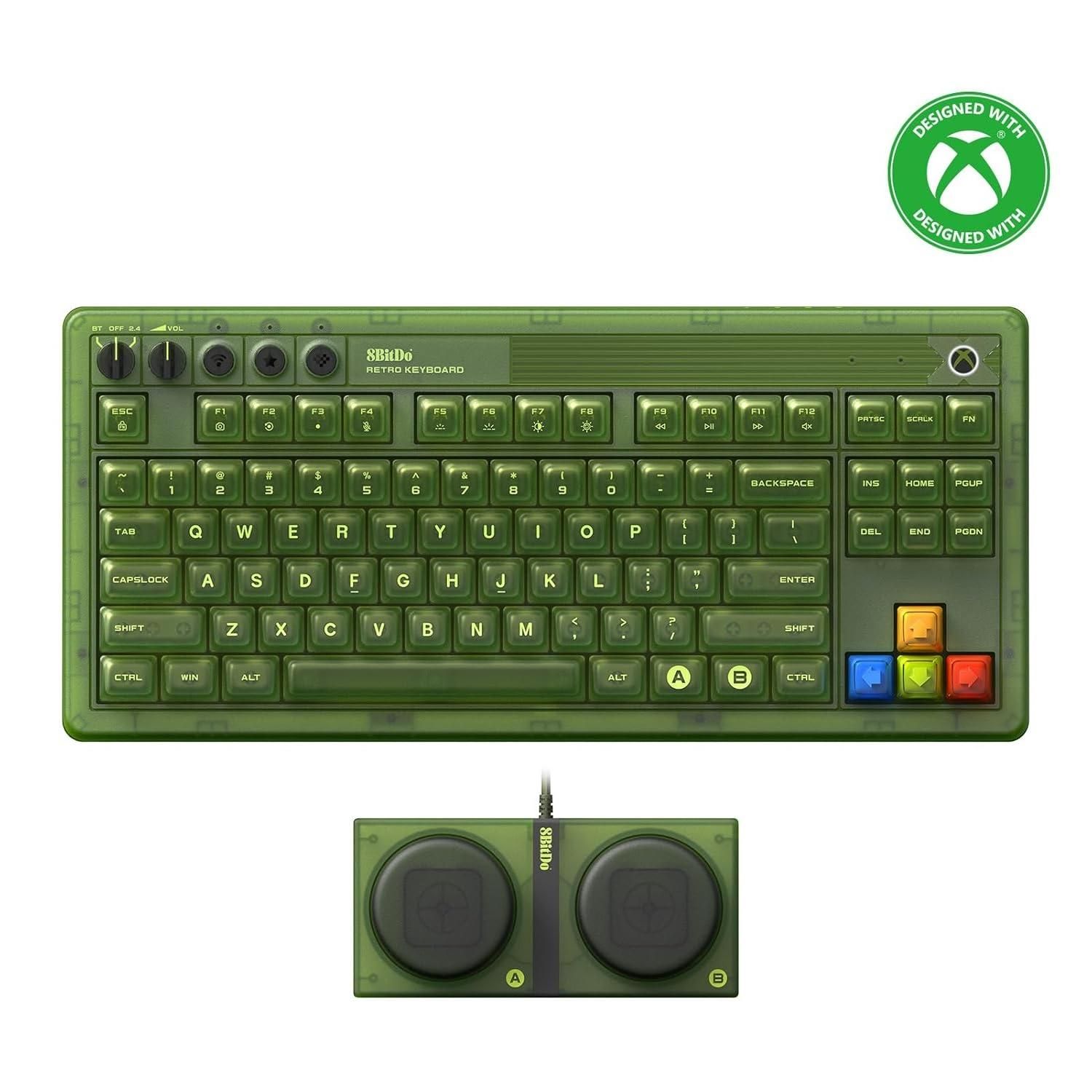 8BitDo Retro 87 Mechanical Keyboard Xbox Edition 03