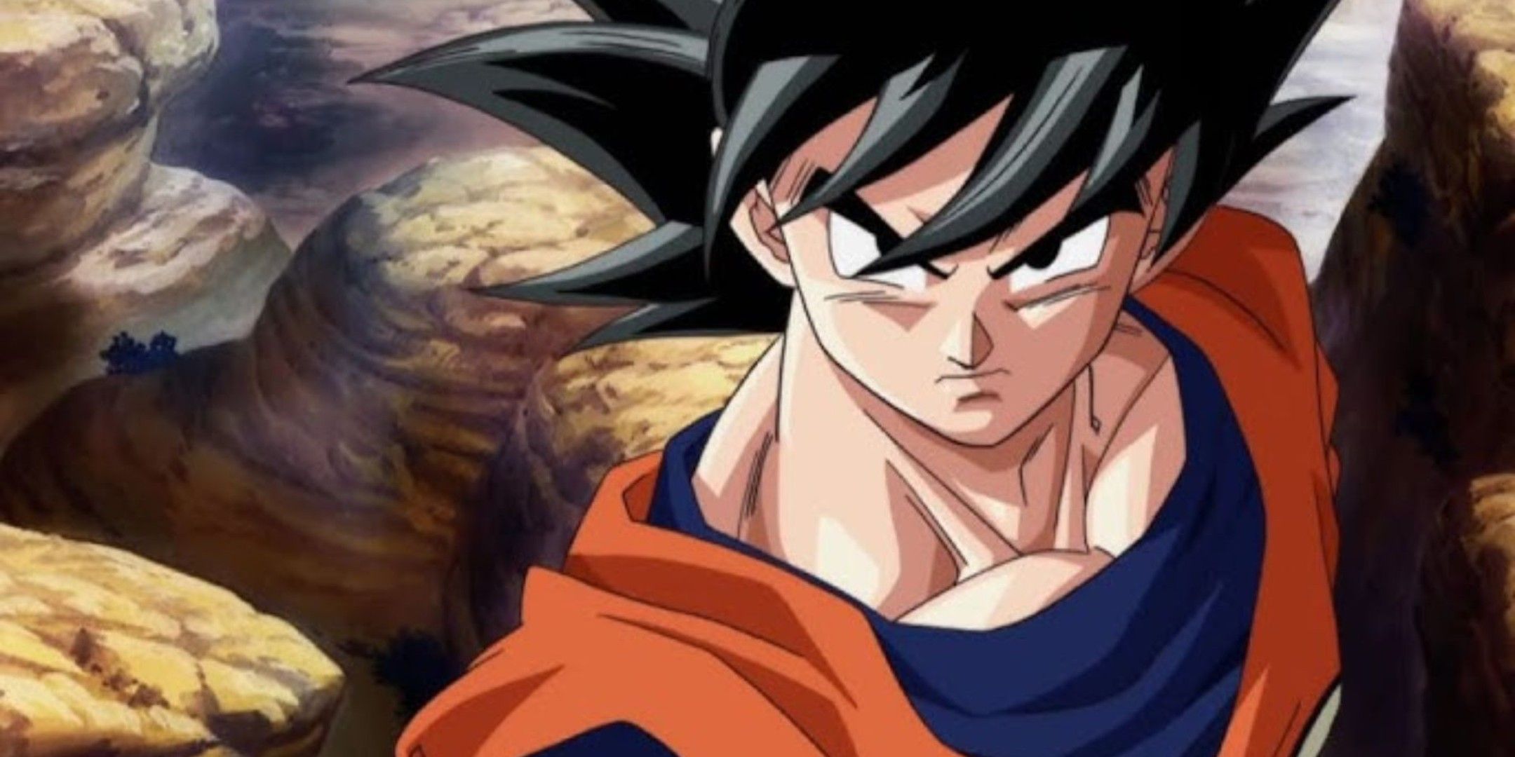 Goku faceoff against Vegeta in Dragon Ball Z Kai Resized