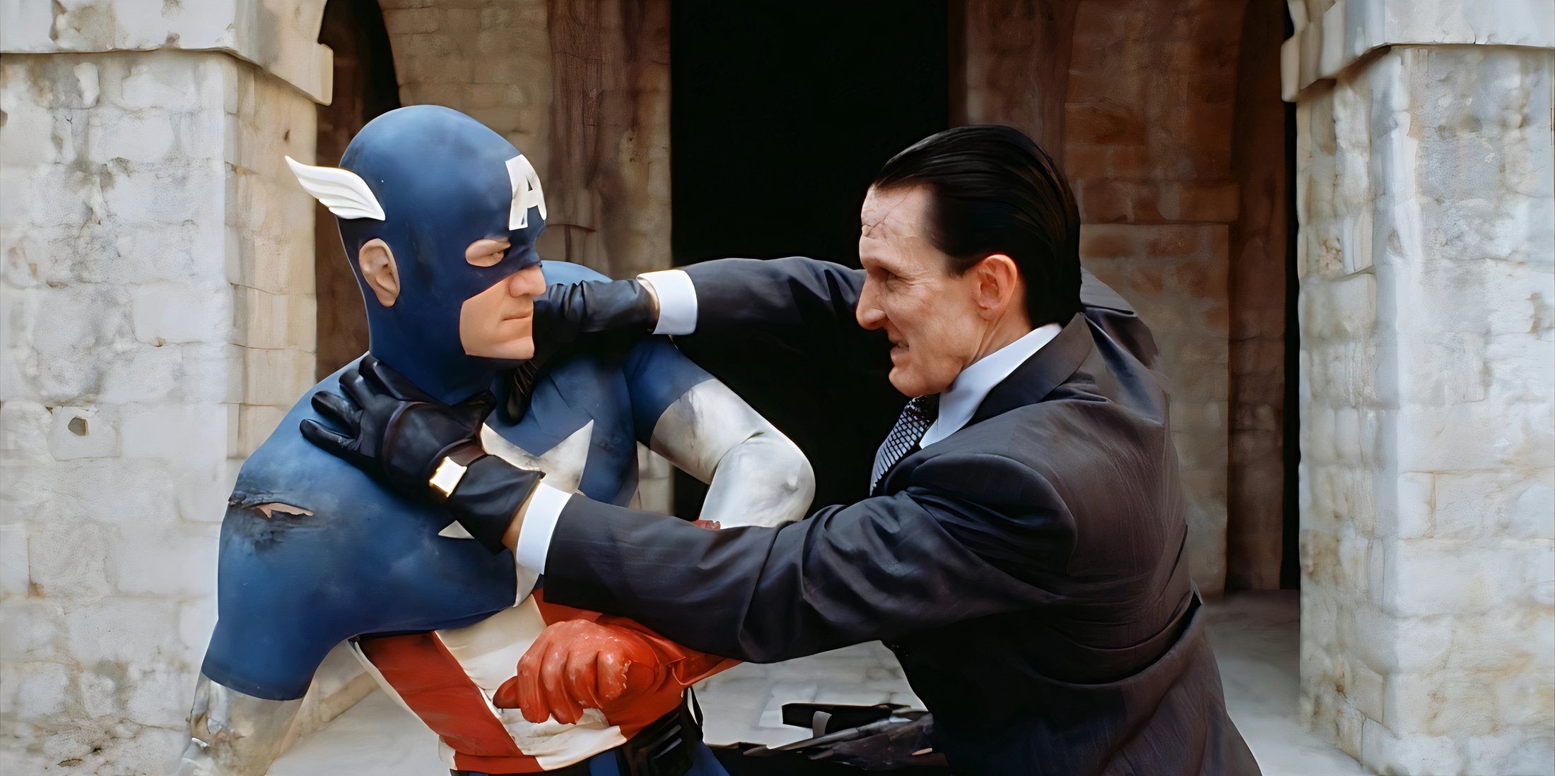 captain america 1990 and villain