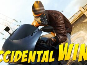 Accidental Win - Motorbike Skills!