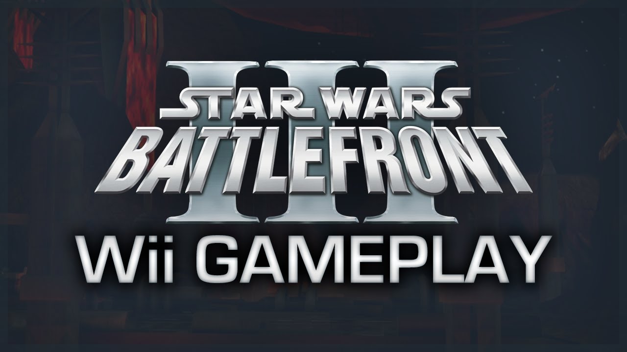 Star Wars Battlefront 3 (2008) - Wii Build Showcase - YouTube