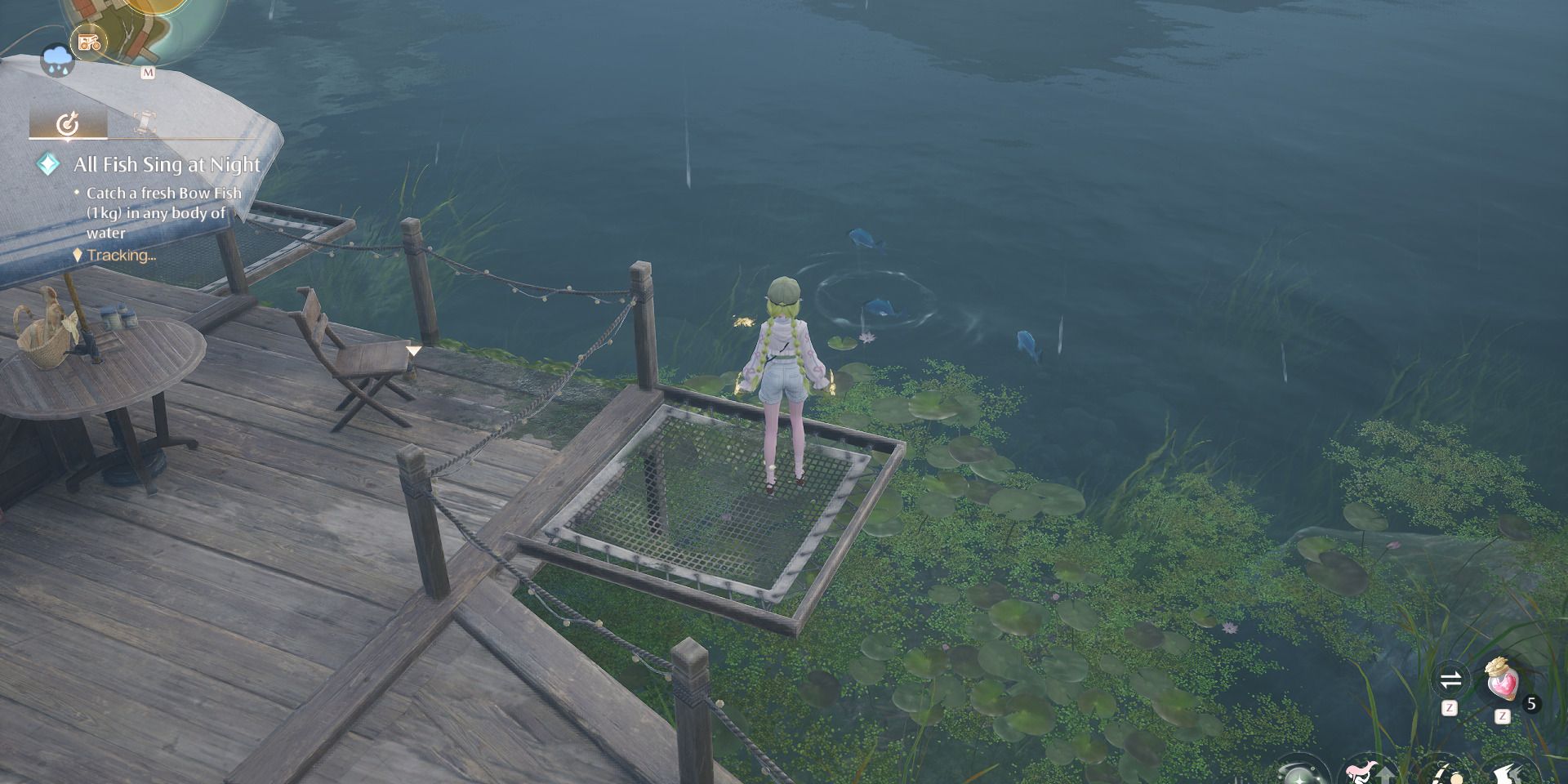 Image of the location of Bow Fish in Infinity Nikki