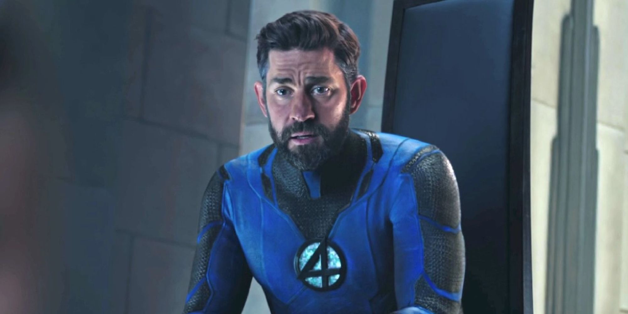 John Krasinski playing Reed Richards of the Fantastic Four in Doctor Strange in the Multiverse of Madness