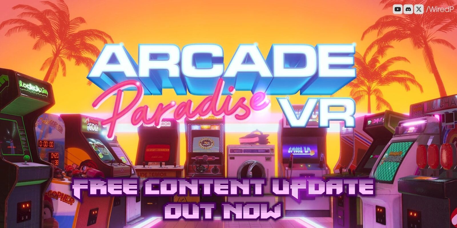 Arcade Paradise VR - Official Free Content Update Trailer