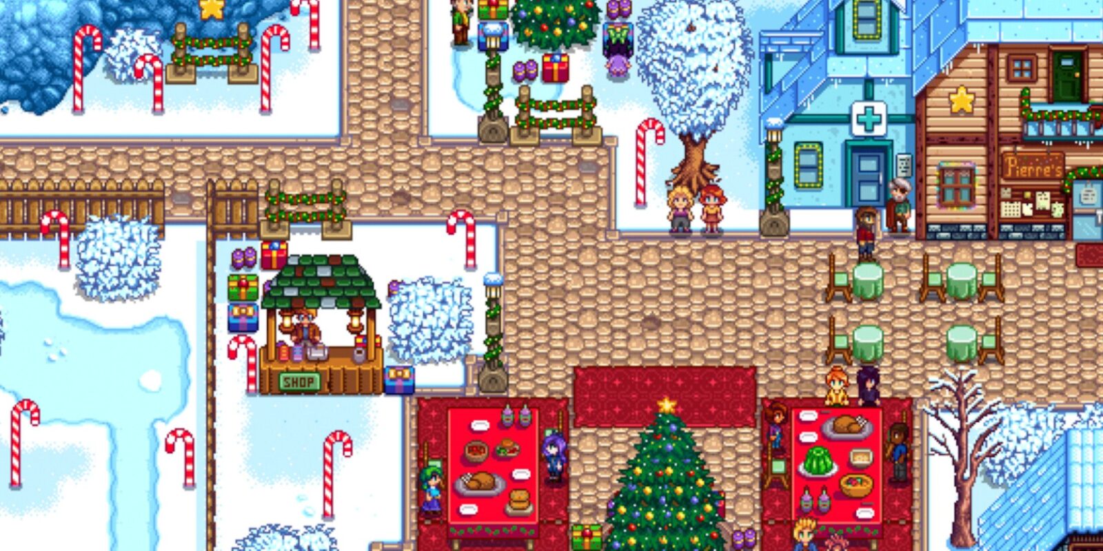 Artist Makes Adorable Stardew Valley Christmas Tree Ornaments