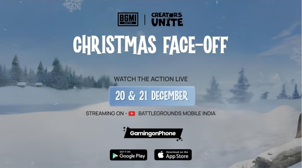 BGMI Creators Unite Christmas Face Off Tournament, BGMI Creators Unite