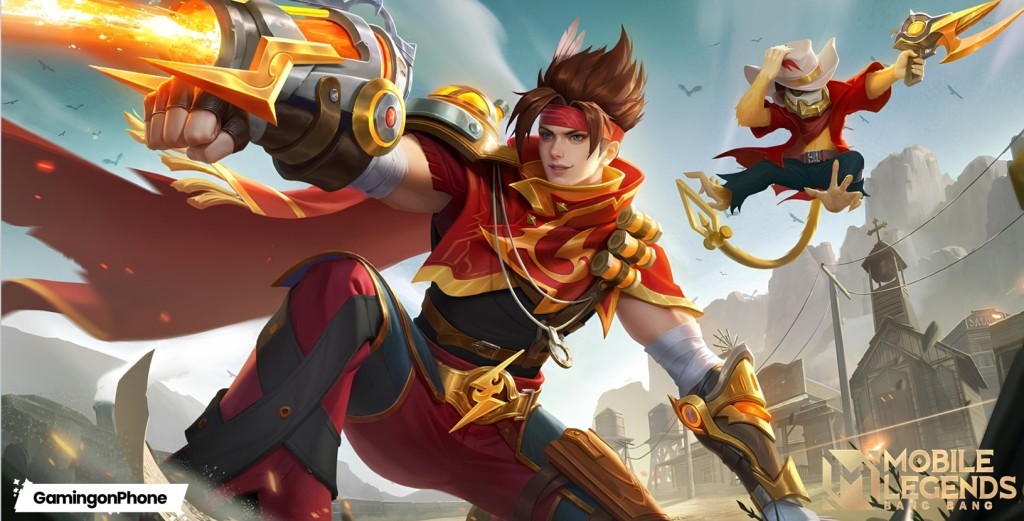 MLBB Mobile Legends Blazing Bounties Skin, Mobile Legends: Bang Bang allows to replace Revamped Blazing Bounties skins with other epic skin Cover, MLBB