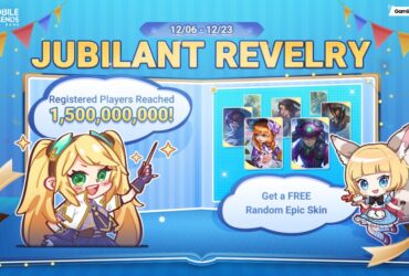 Mobile Legends: Bang Bang 1.5 billion registered players celebration giveaway cover, MLBB