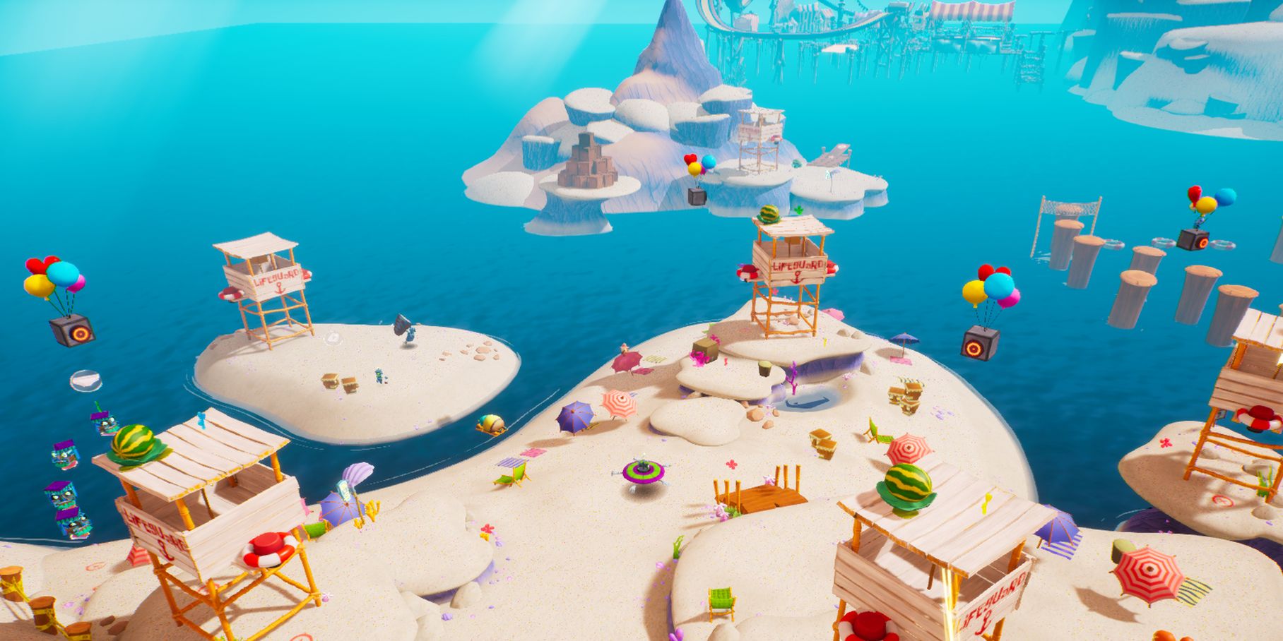 Spongebob Goo Lagoon Towers