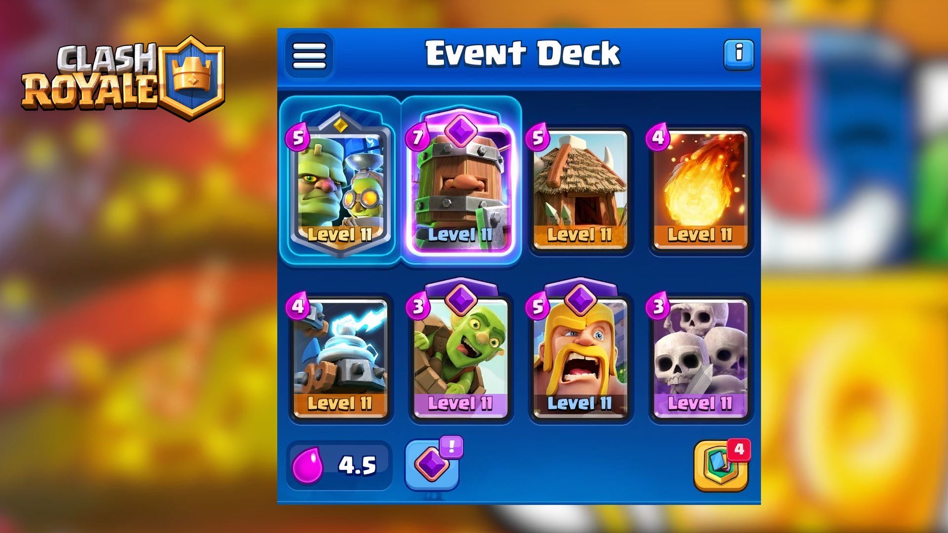 best deck for the 20 win challenge in clash royale