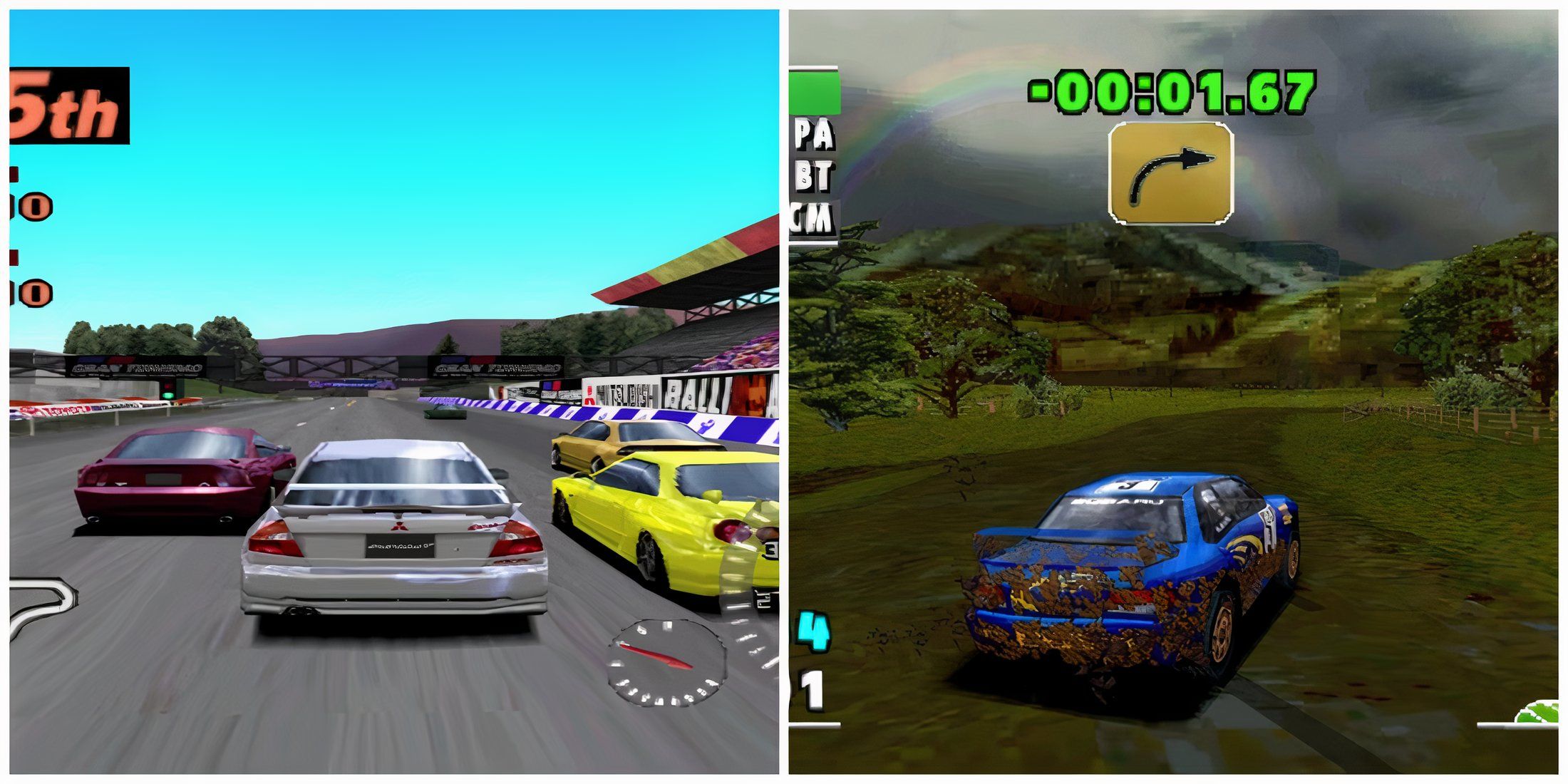 best ps1 racing