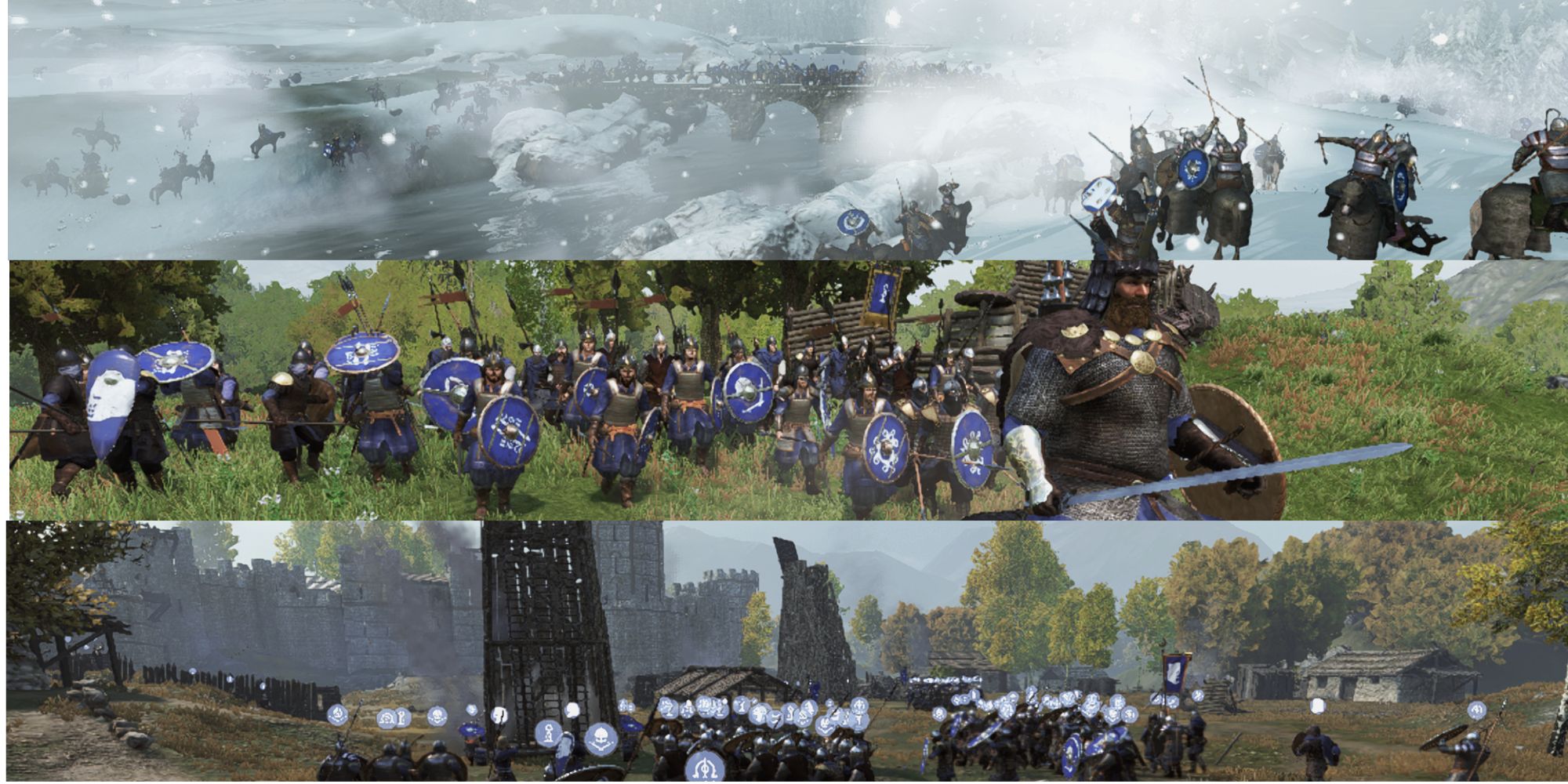 Bannerlord collage 3 shot