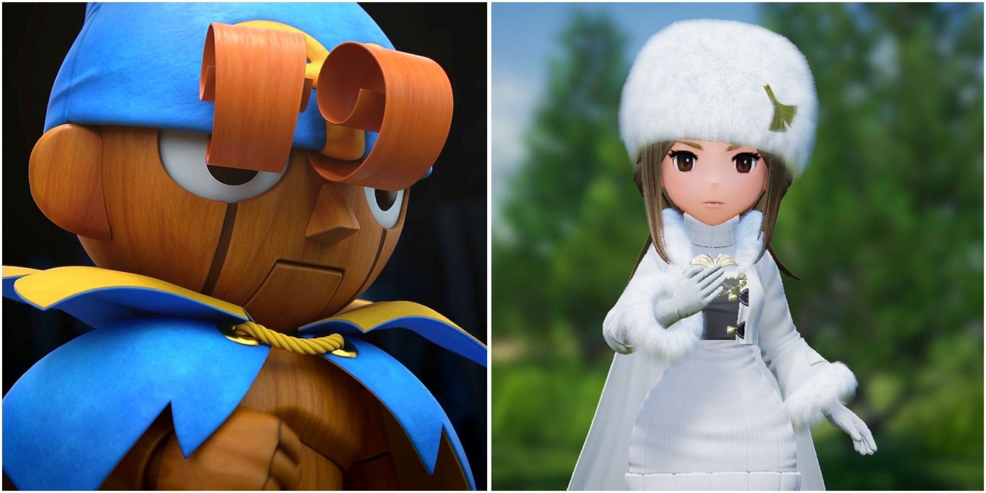 Geno in Super Mario RPG and Gloria in Bravely Default 2 