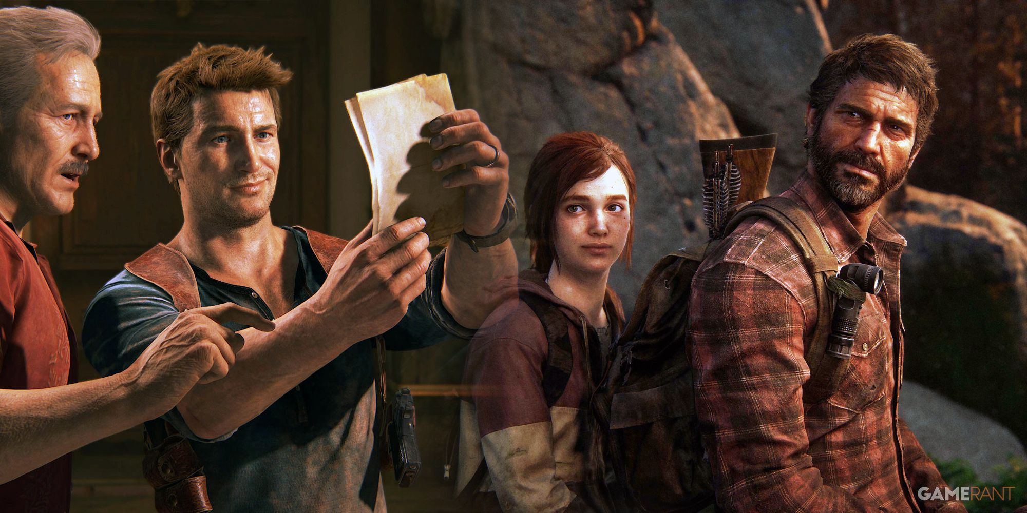 Naughty Dog games Uncharted 4: A Thief's End, The Last Of Us