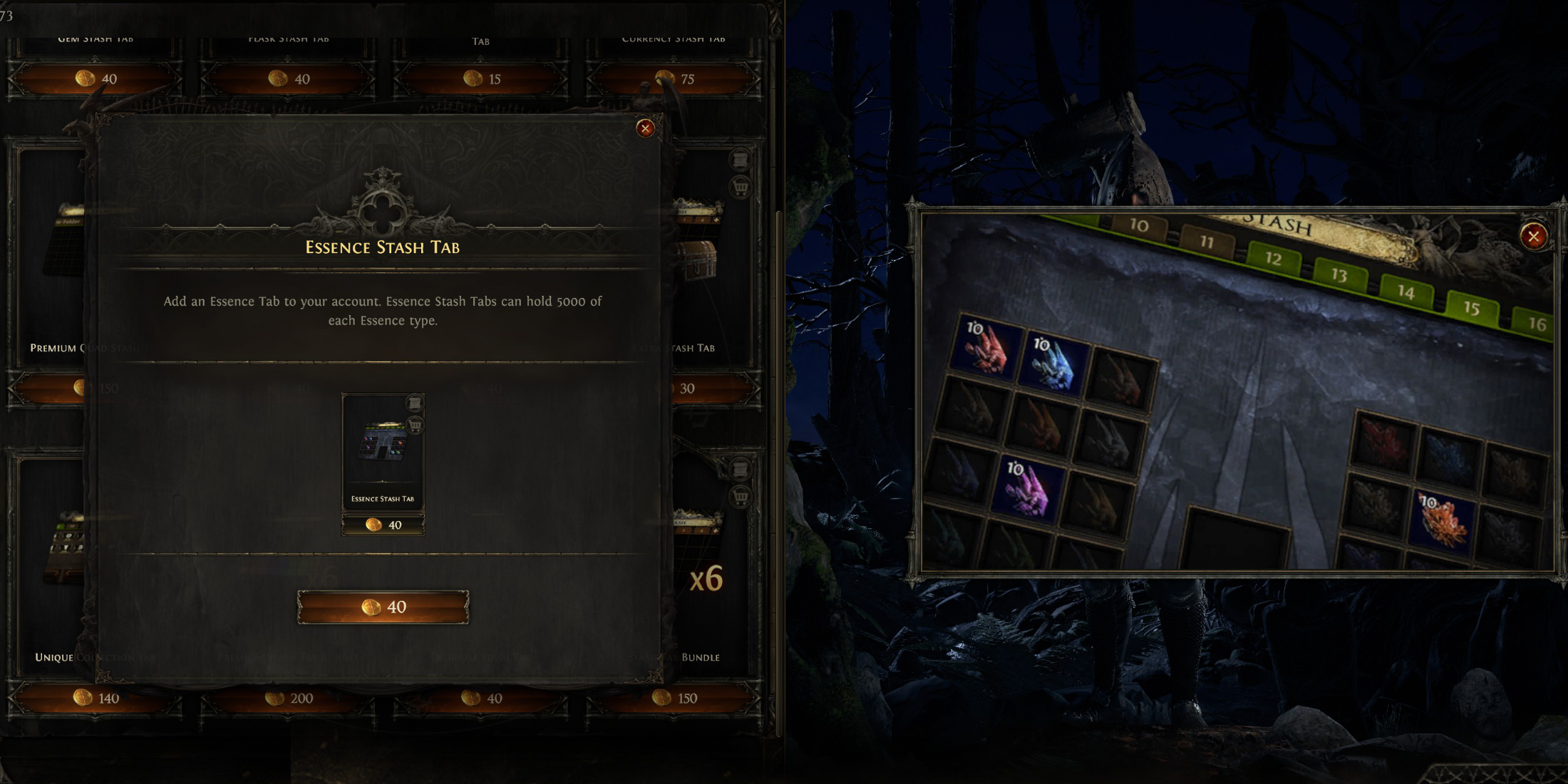 Path of Exile 2 Best Stash Tabs PoE 2 Stash Tab Essence