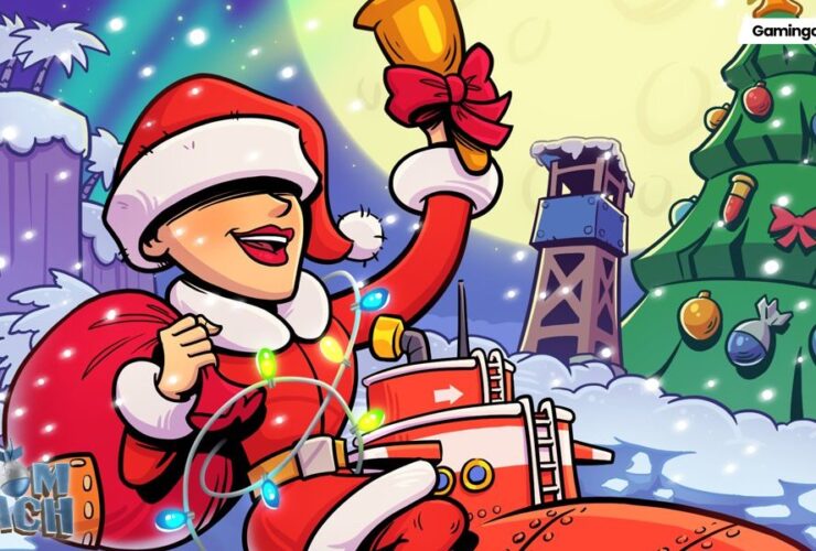 Boom Beach Christmas cover art, Boom Beach free rewards