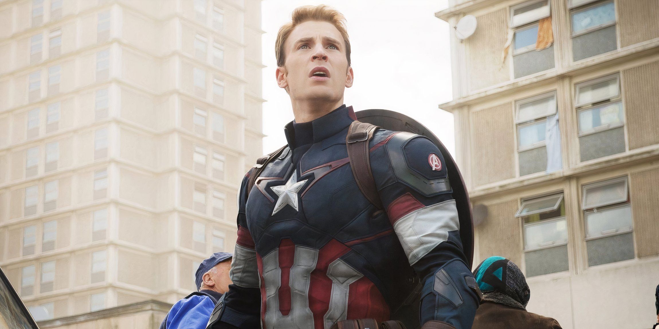 Chris Evans as Captain America 