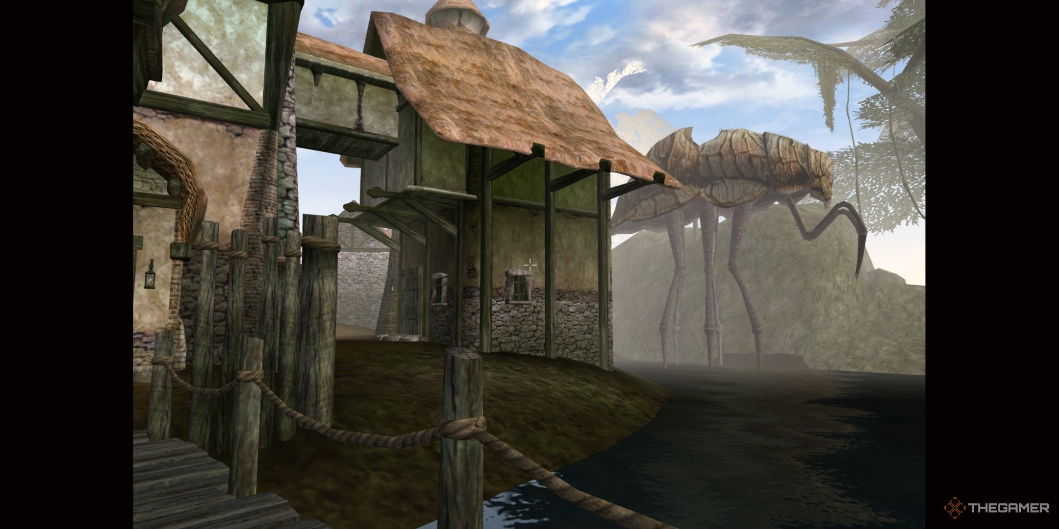 The first area Seyda Neen in The Elder Scrolls 3: Morrowind.