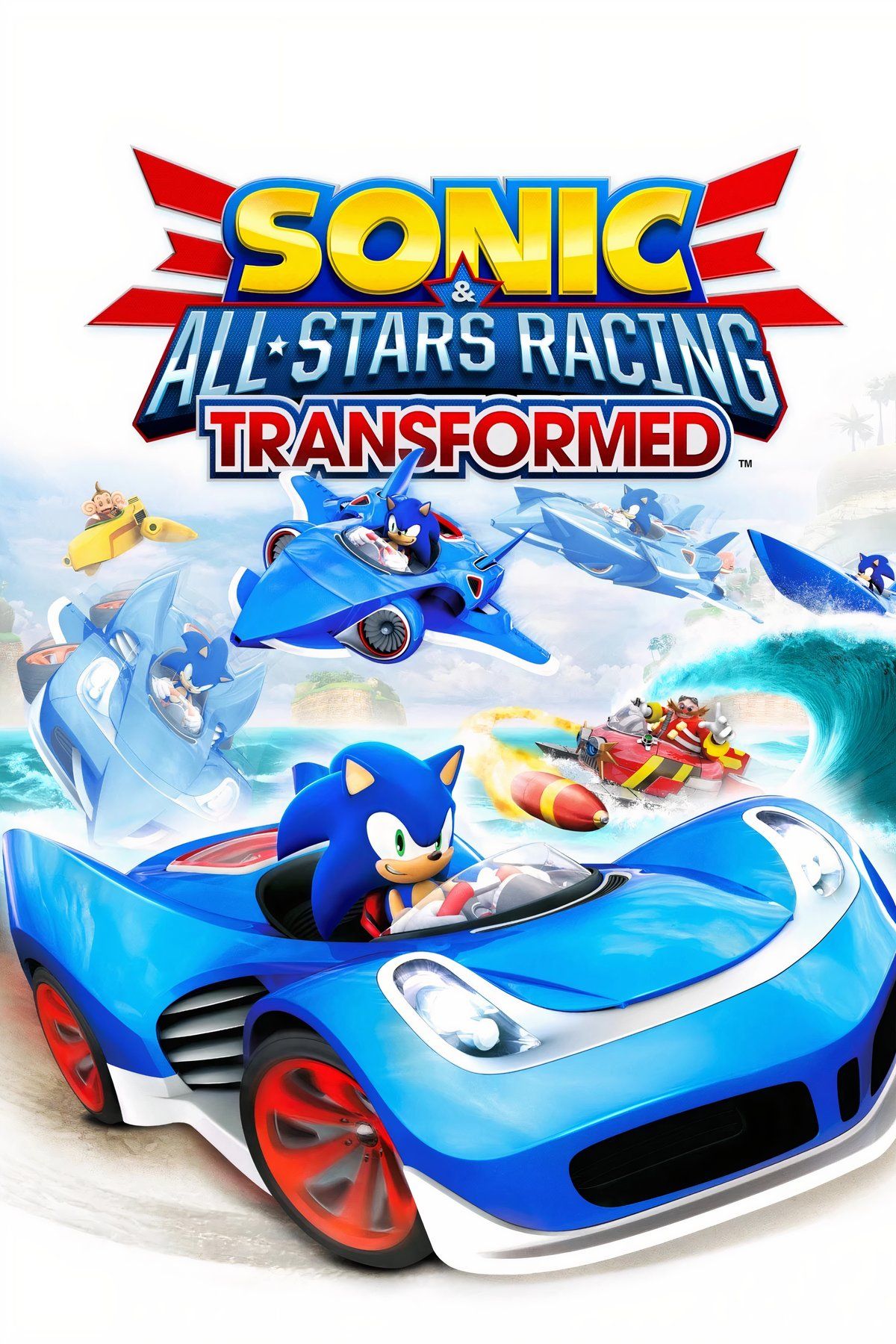 Sonic & All-Stars Racing Transformed Tag Page Cover Art