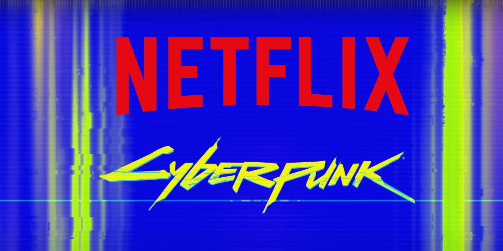 Cyberpunk and Netflix logos