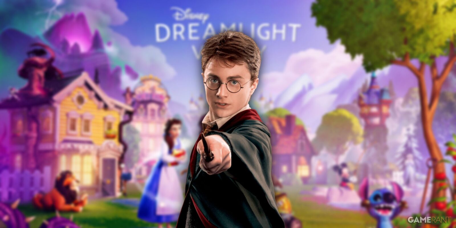 Disney Dreamlight Valley Player Builds Incredible Harry Potter World