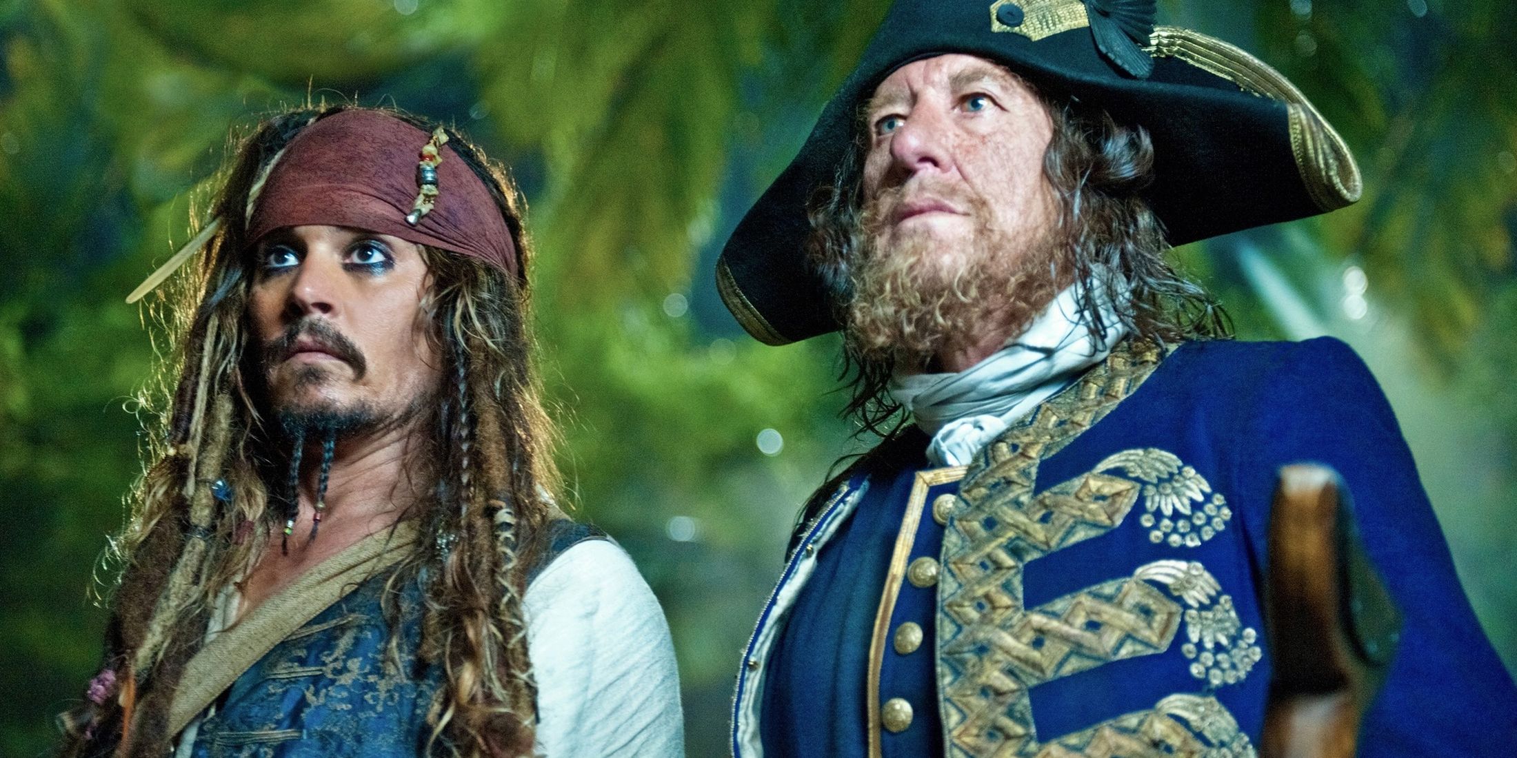 jack sparrow barbossa potc on stranger tides