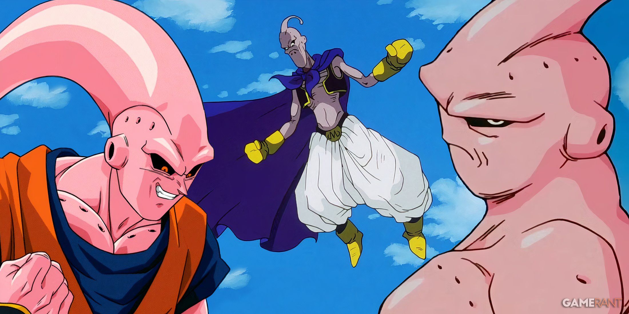 Buuhan, Evil Buu, and Super Buu