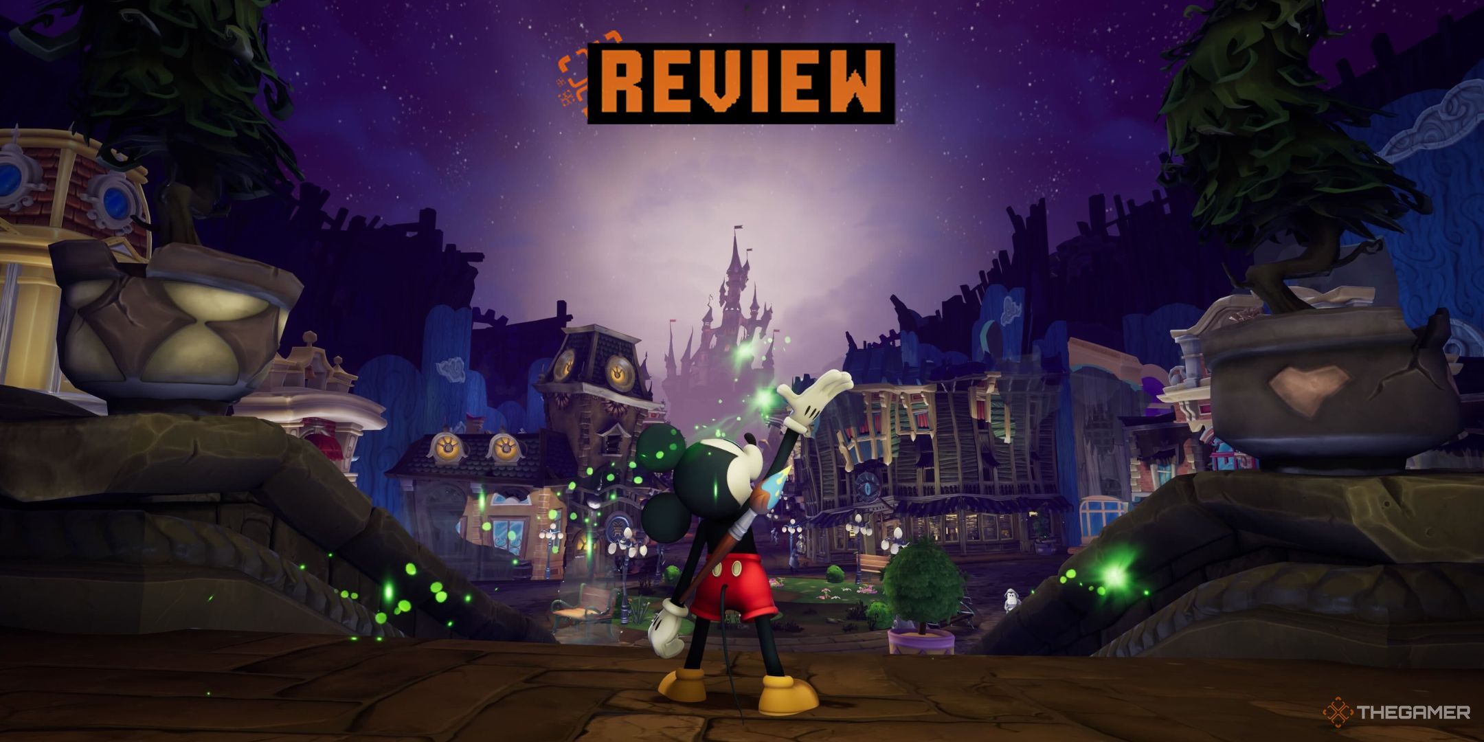 A review image for Epic Mickey Rebrushed.