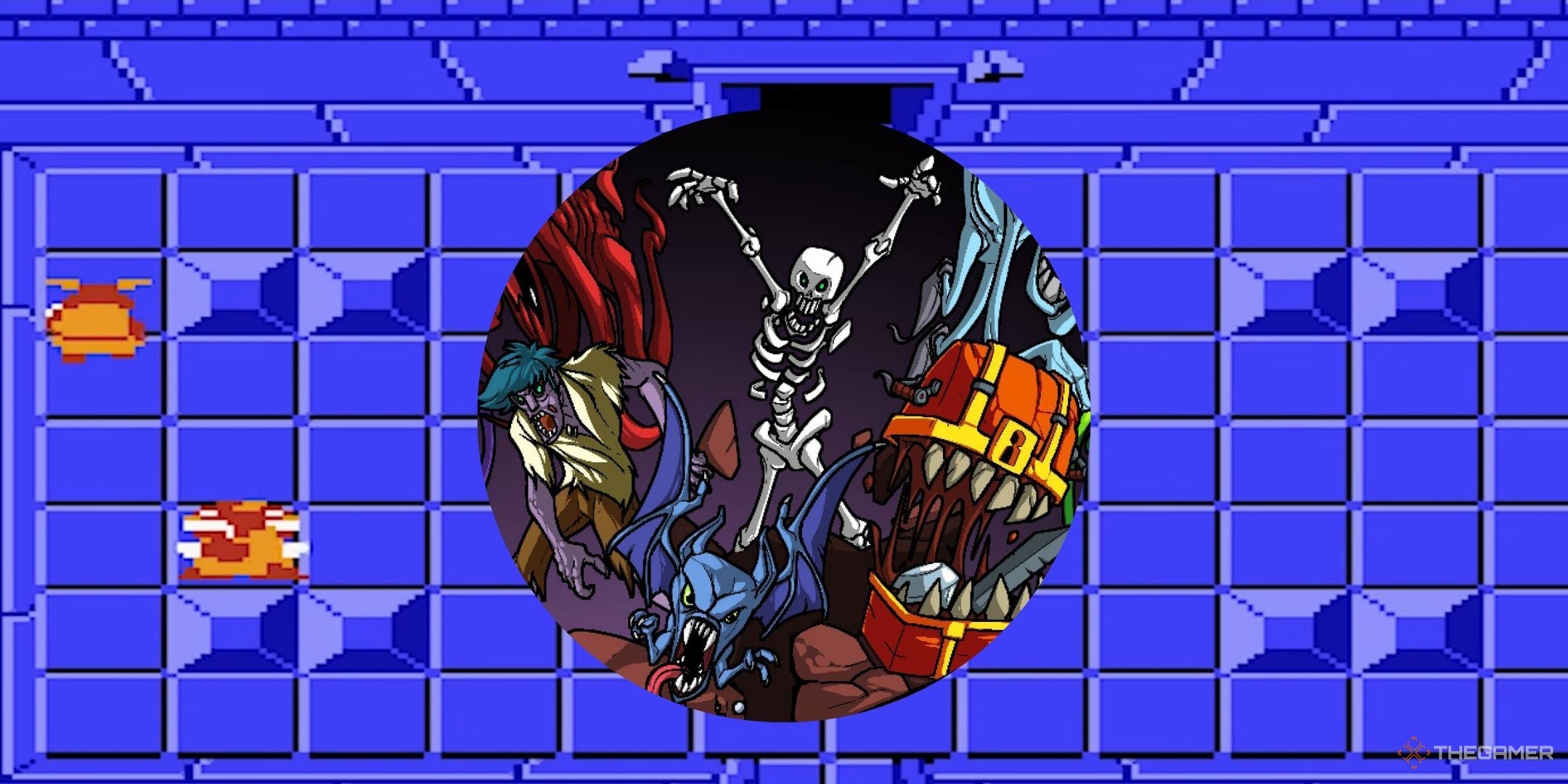 Best Dungeon Crawlers For Beginners Crypt of the Necrodancer Skeleton inside a classic Legend of Zelda dungeon