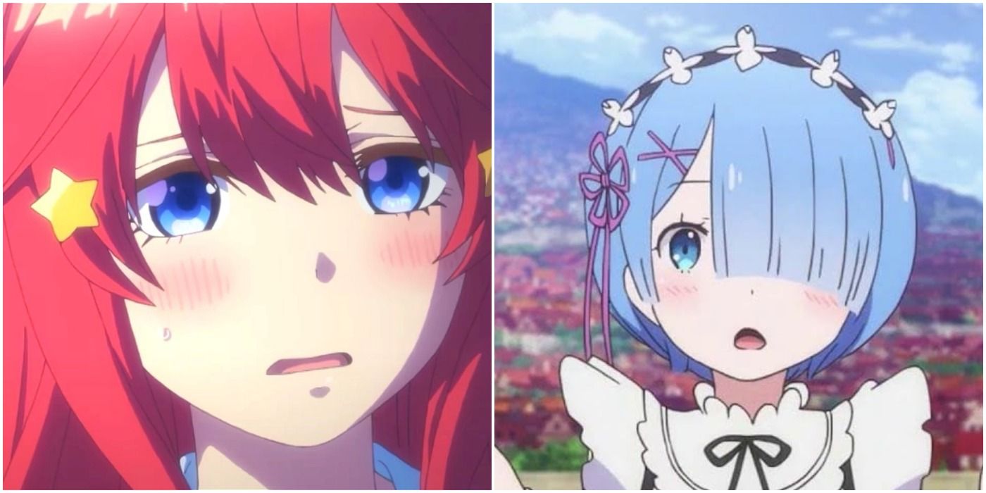 rem from re zero and itsuki from The Quintessential Quintuplets